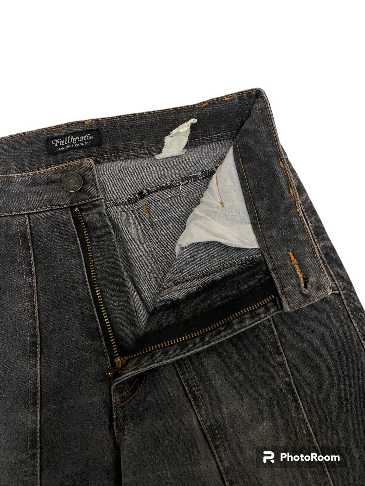 If Six Was Nine × Japanese Brand × Le Grande Bleu (L.G.B.) Fullheart Japan Spiral Cut Flare Denim Size US 27 - 8 Thumbnail