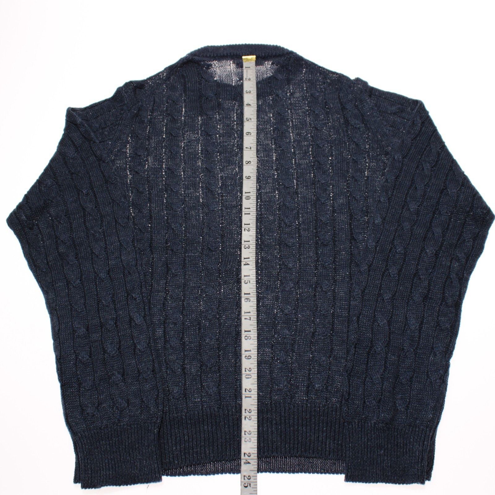 Luciano Barbera Luciano Barbera Sweater Size US M in Blue Size US M / EU 48-50 / 2 - 7 Thumbnail