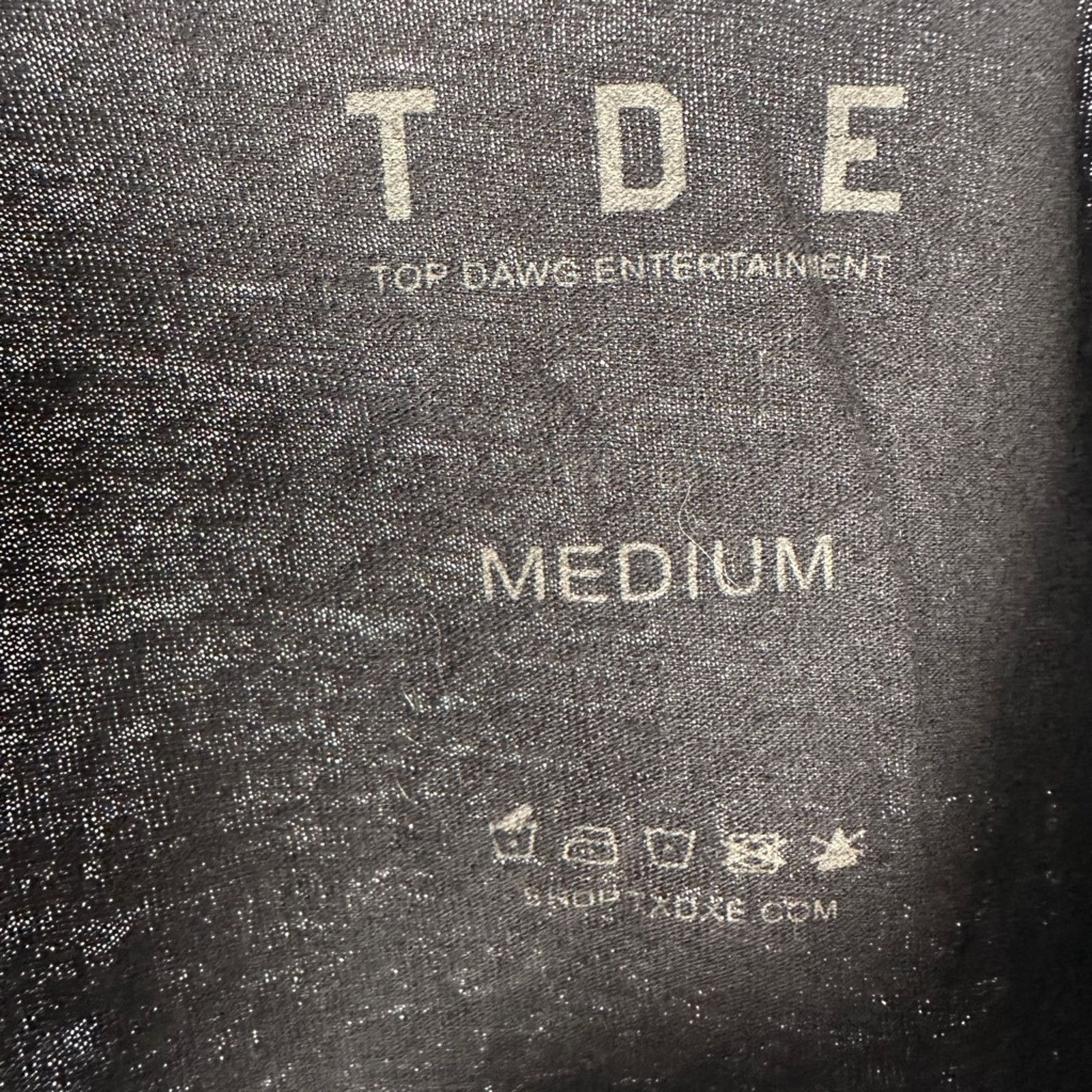 Top Dawg Entertainment TDE Top Dawg Entertainment Graphic T-Shirt Rap Tee Black M Size US M / EU 48-50 / 2 - 10 Thumbnail