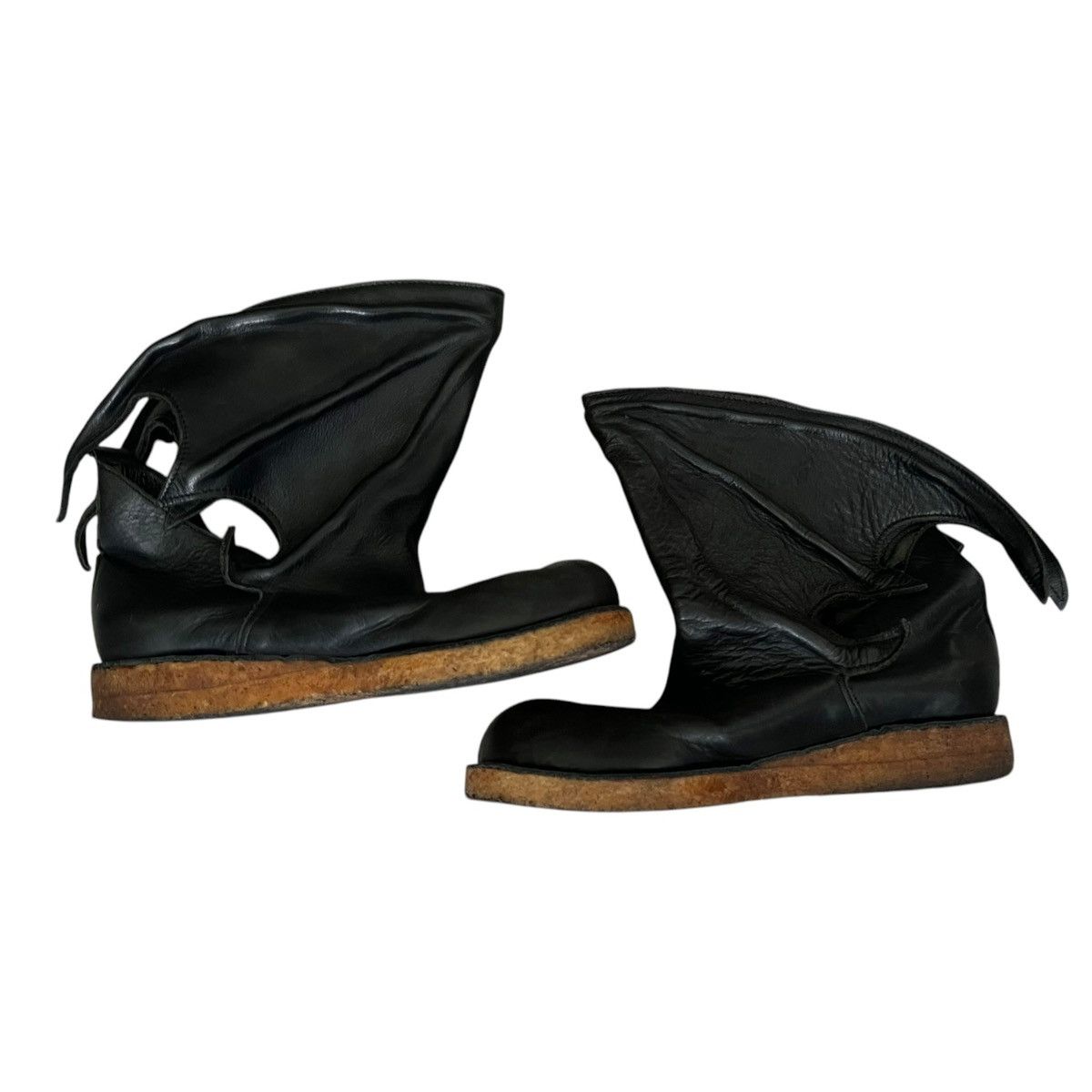 Japanese Brand Biopolitic batwing creeper boots Size US 9 / EU 42 - 3 Thumbnail
