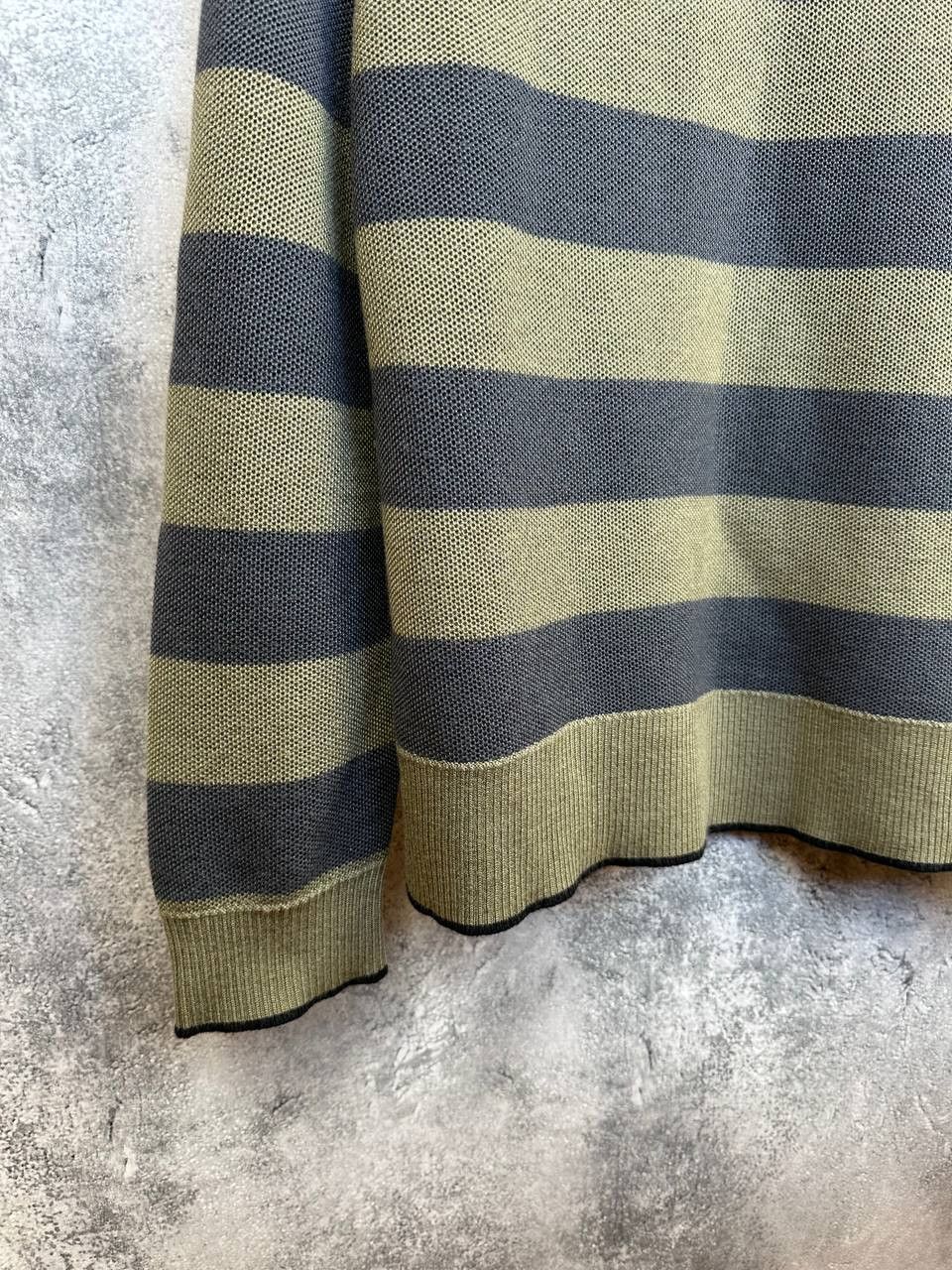 Icebreaker Icebreaker Wool / Lyocell Striped Knit Sweater Crew Size US XXL / EU 58 / 5 - 6 Thumbnail