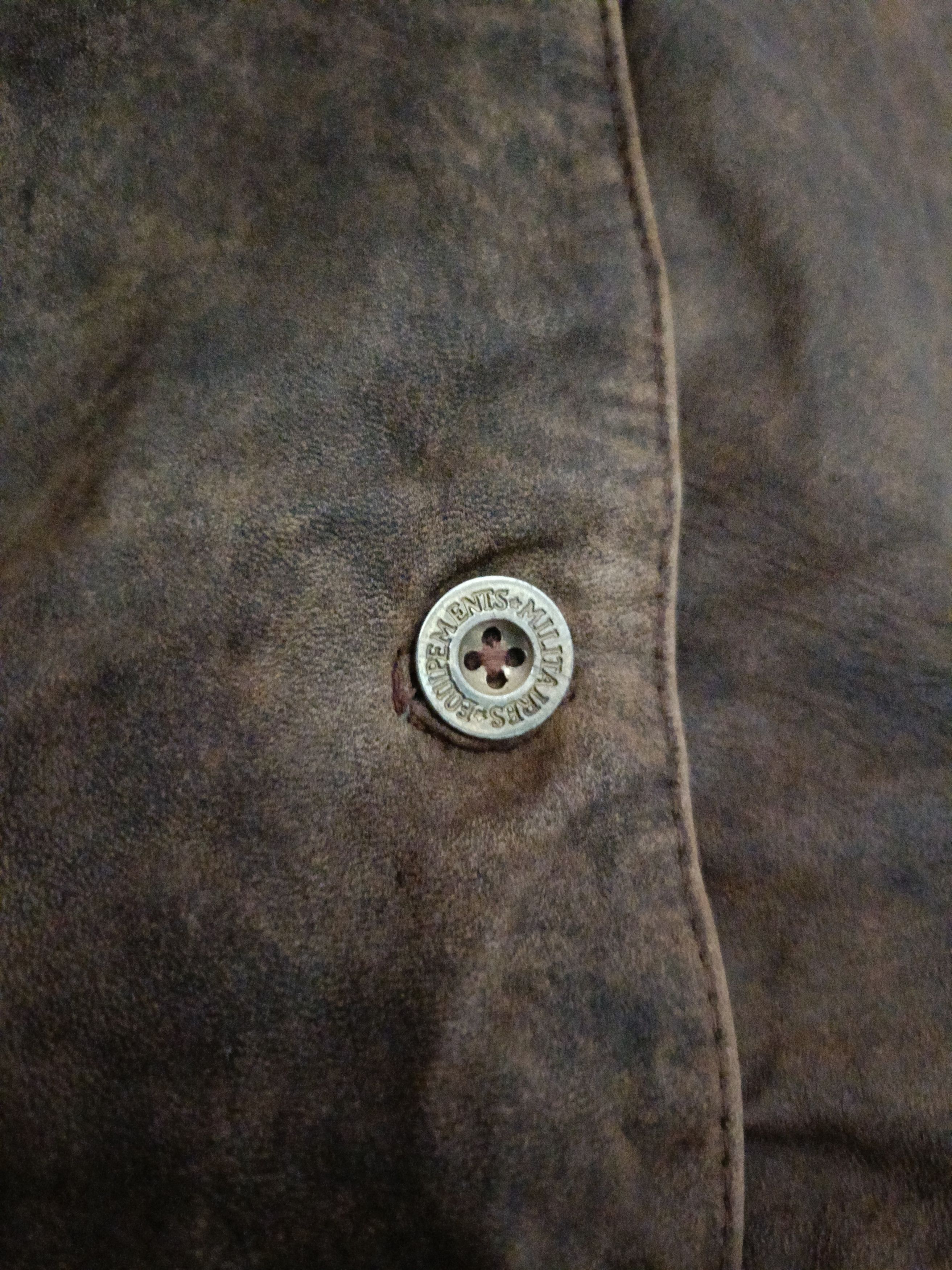 Vintage Vintage militaires equipment bomber leather jacket Size XL / US 12-14 / IT 48-50 - 5 Thumbnail