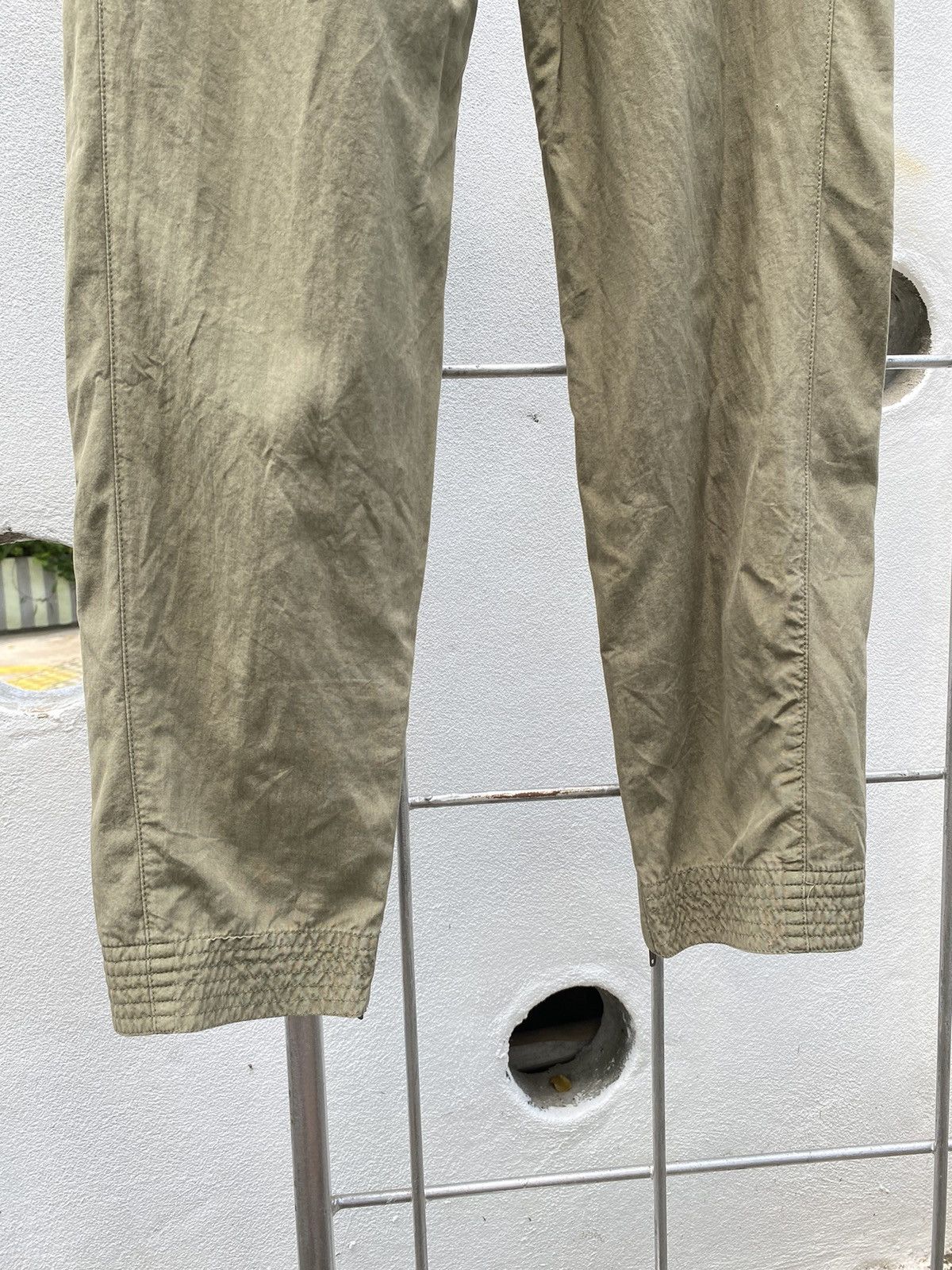 Versace Gianni Versace vintage mid-length green casual pants Size 27" / US 4 / IT 40 - 14 Thumbnail