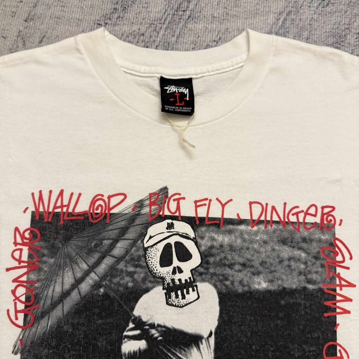 Stussy フォトTシャツ UNDEFEATED OLD STUSSY XL Stussy フォトTシャツ UNDEFEATED OLD STUSSY XL