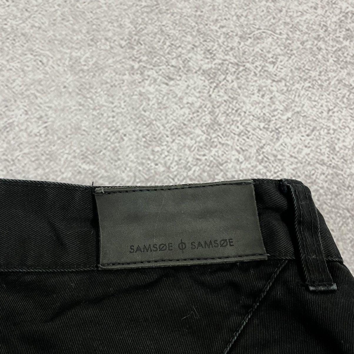 Samsoe Samsoe Black Samsoe Samsoe straight leg jeans chinos Size US 31 - 14 Thumbnail