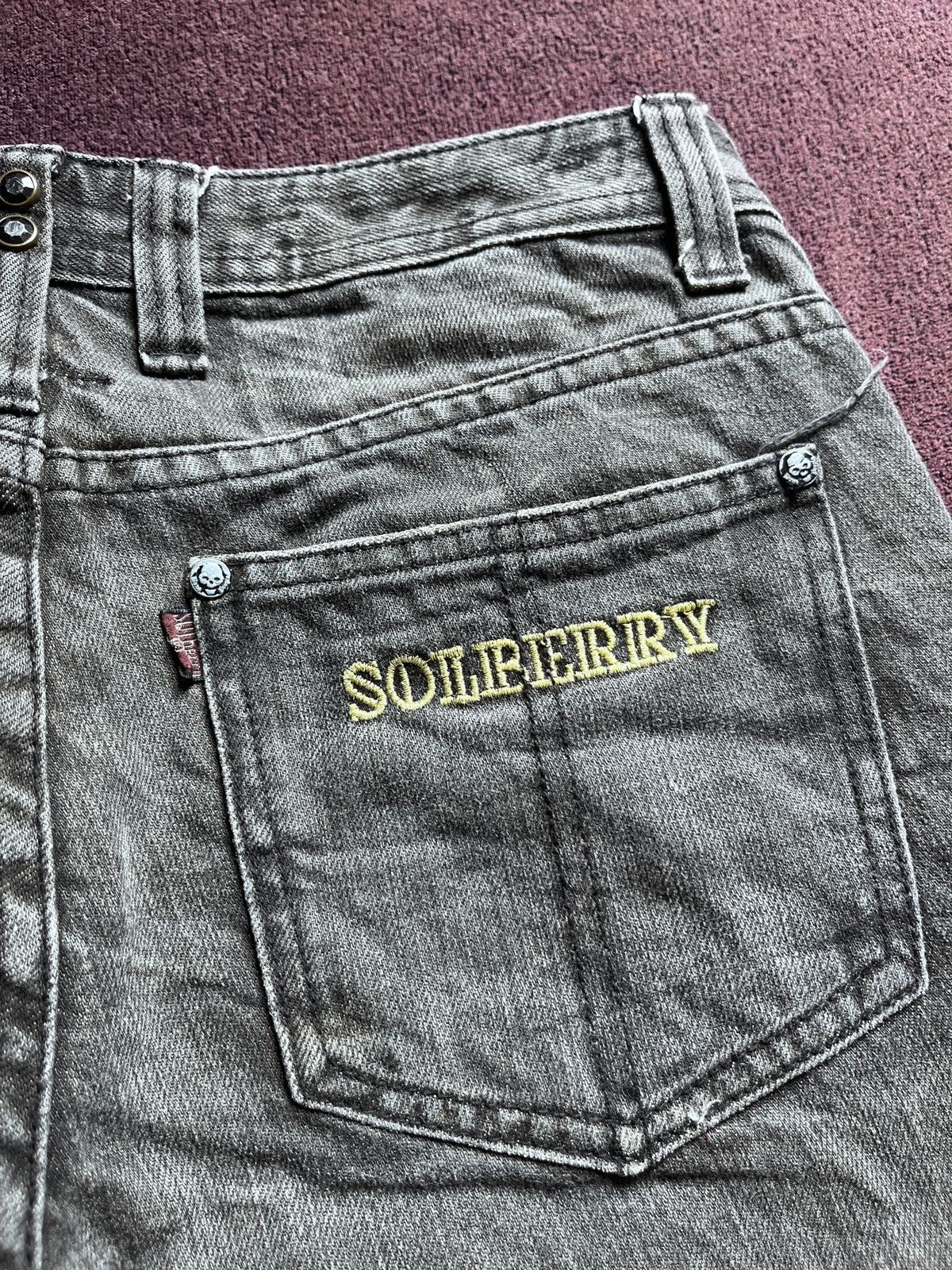 Other SOLBERRY PANTS Distressed punk grunge y2k Size US 29 - 9 Thumbnail