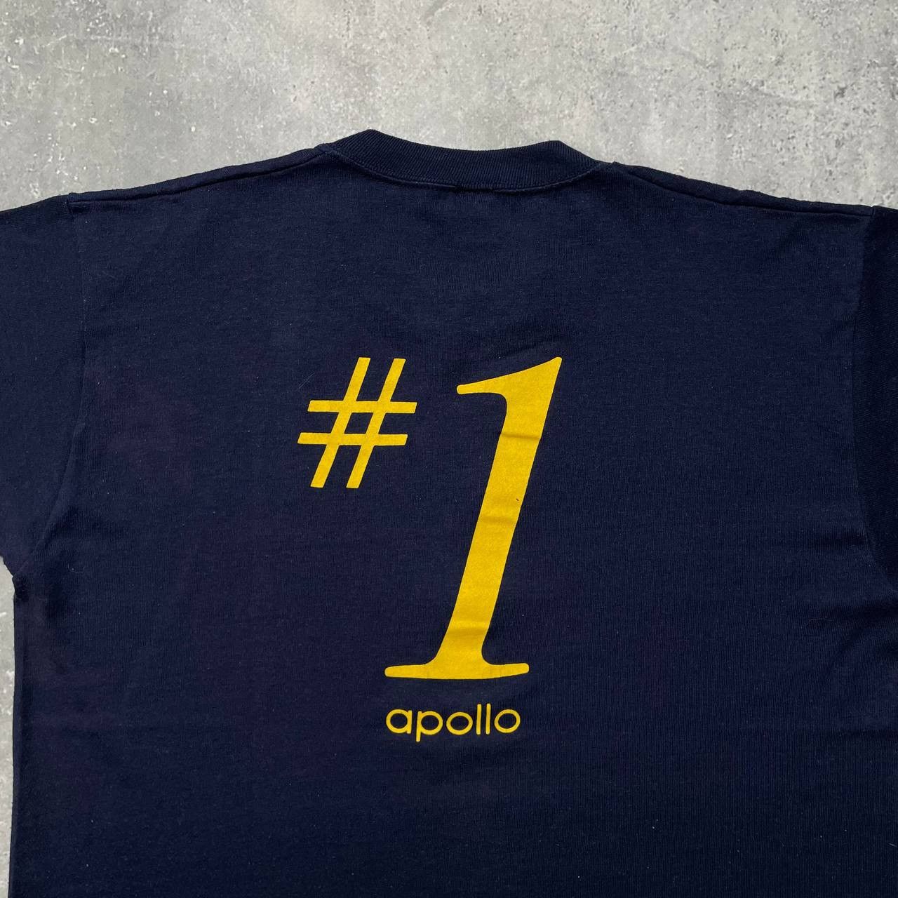Vintage Vintage 80s Apollo Computer Corporate Promo T Shirt Blue M/L Size US M / EU 48-50 / 2 - 14 Thumbnail