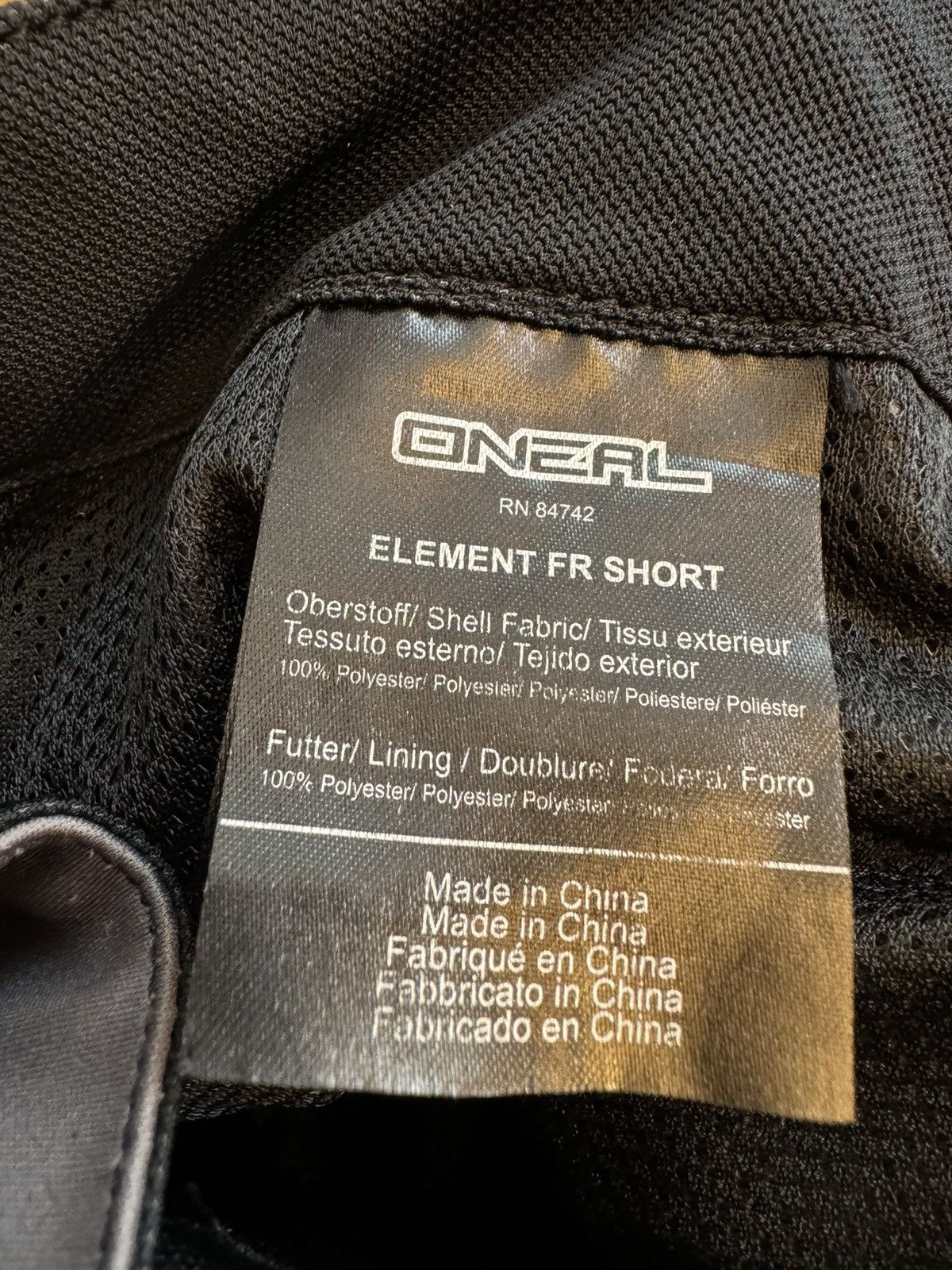 O'Neill Oneal Element FR Short MtB bike shorts bicycle sport Size US 30 / EU 46 - 9 Thumbnail