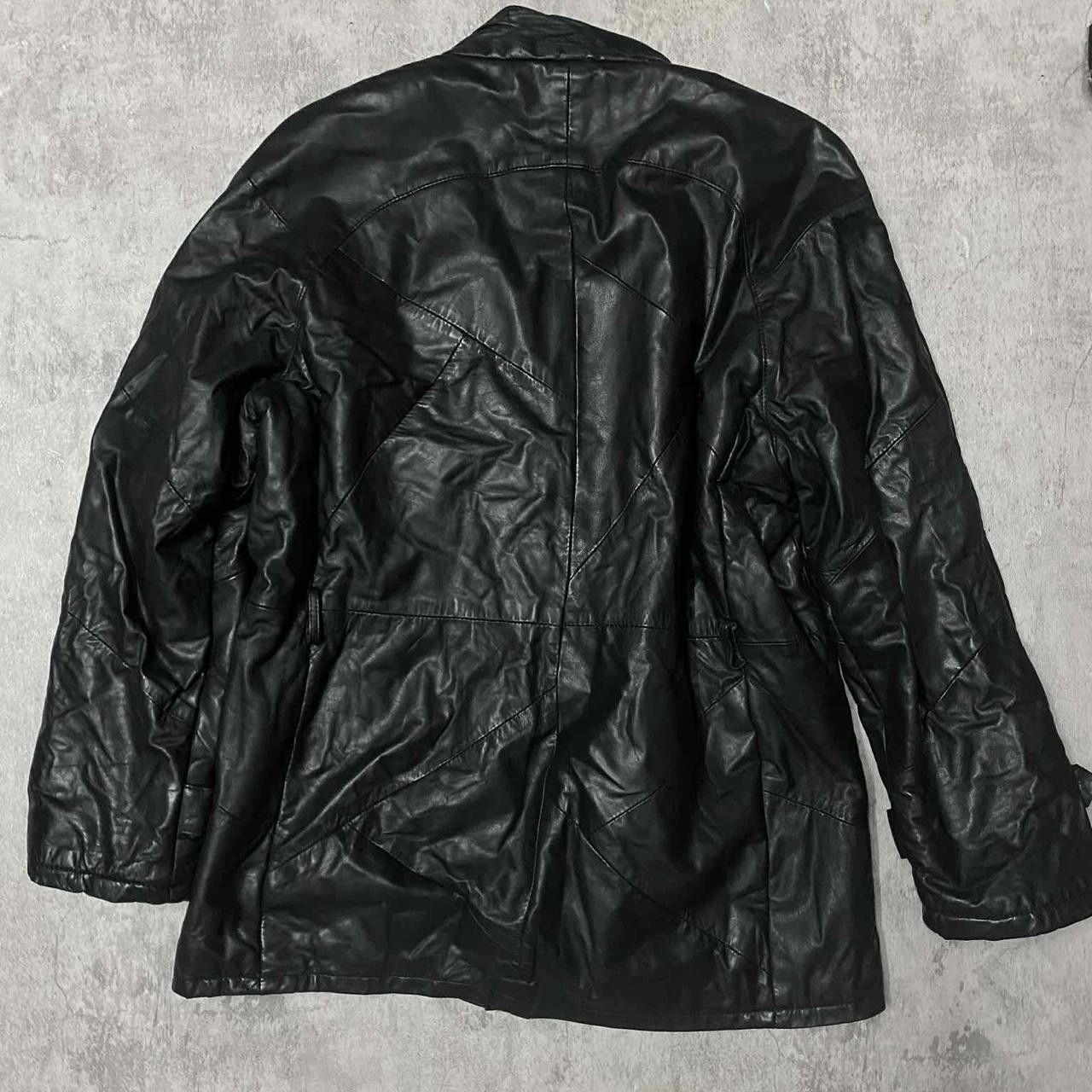 Other Black vintage leather jacket leather Size ONE SIZE - 5 Thumbnail
