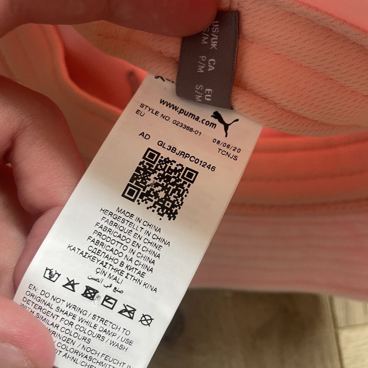Puma Puma Pink Fluffy Bucket Hat Size ONE SIZE - 6 Thumbnail