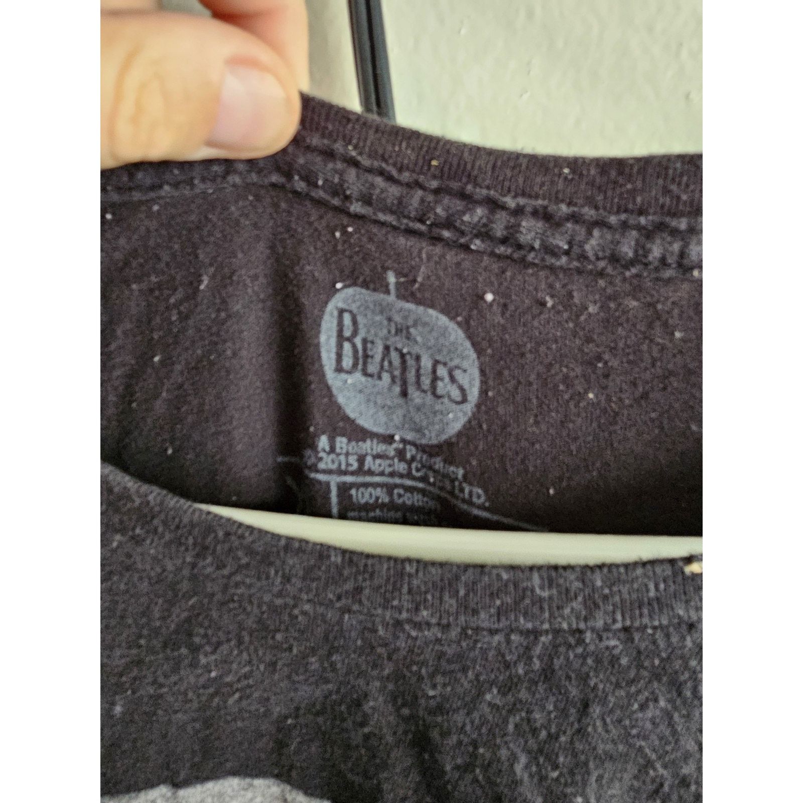 Other 2015 The Beatles Live On TV Black T-Shirt - Men’s XL - Apple Size US XL / EU 56 / 4 - 2 Thumbnail