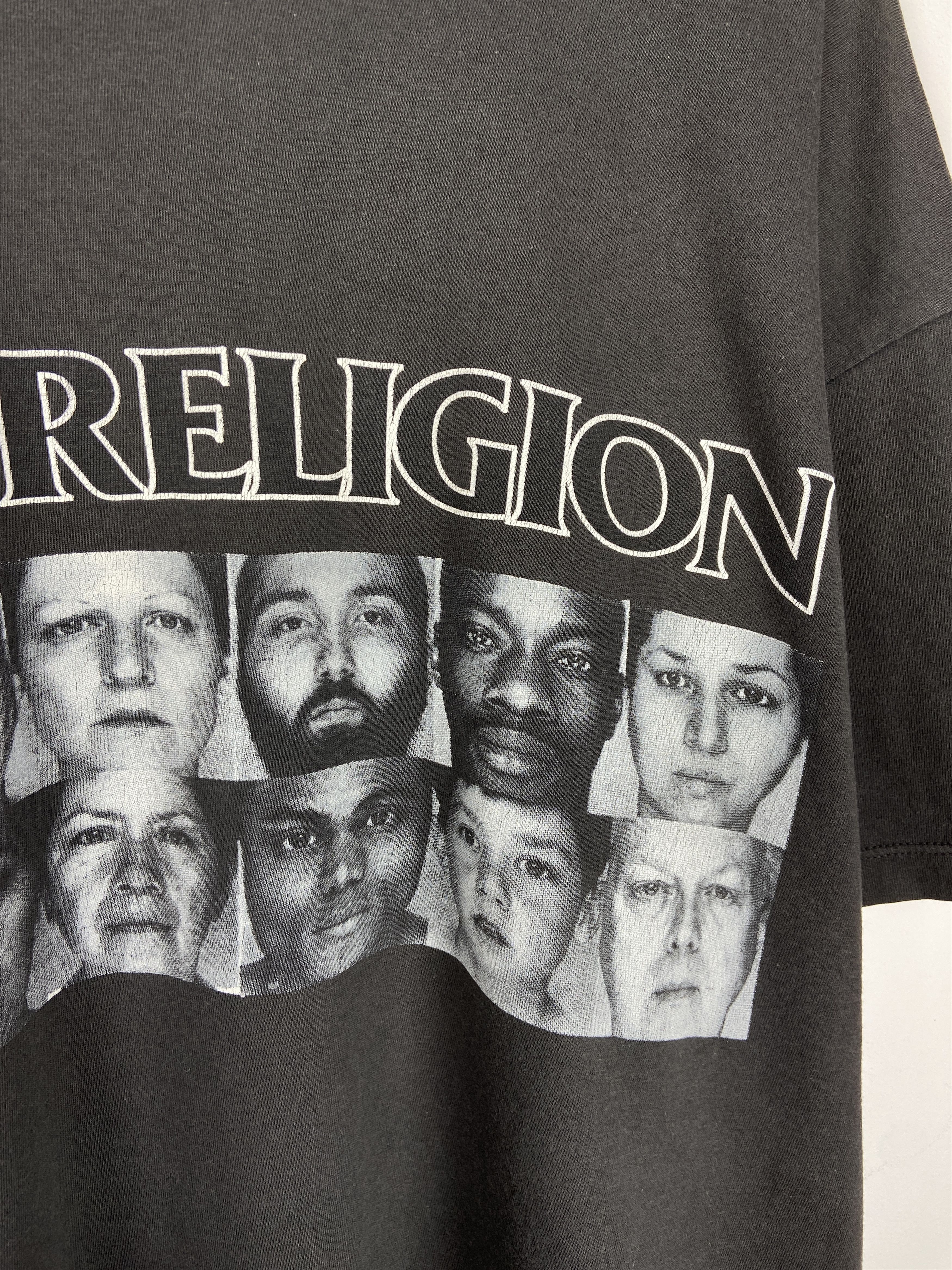 Band Tees 90s Vintage Bad Religion The Gray Race Rock Band T Shirt Tee Size US XL / EU 56 / 4 - 10 Thumbnail