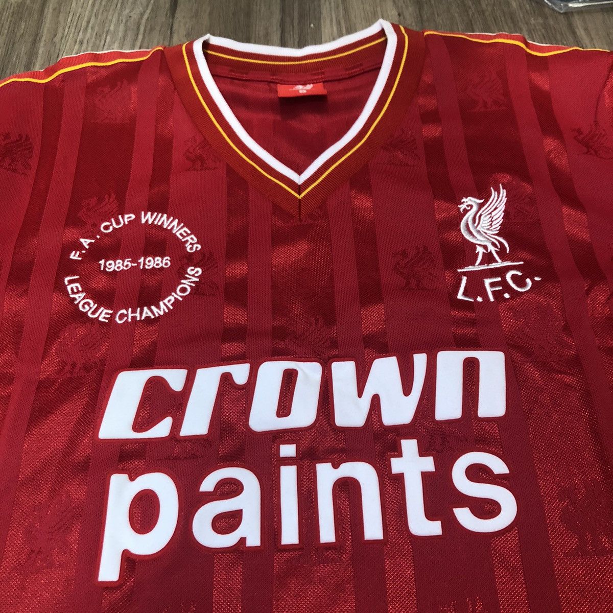 Vintage Liverpool 85/86 retro home shirt Size US S / EU 44-46 / 1 - 3 Thumbnail