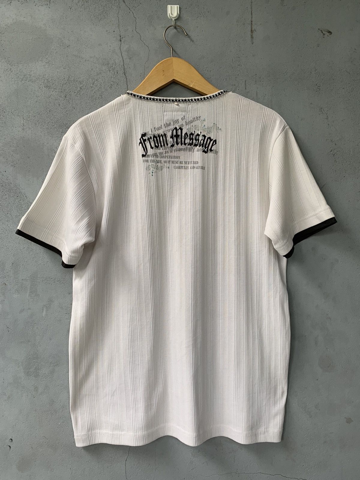 Beauty Beast × If Six Was Nine × Japanese Brand Gothic Japan Y2k Slash Number Tee Size US L / EU 52-54 / 3 - 2 Thumbnail