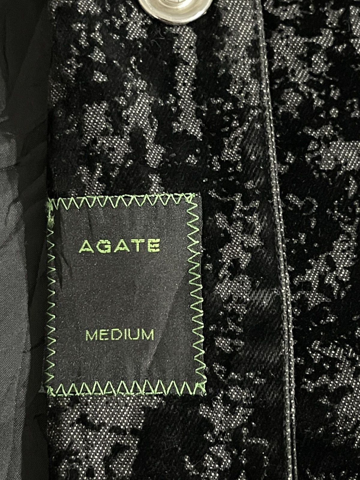 Japanese Brand Agate Snap Button Coat Blazer Size 42R - 14 Thumbnail