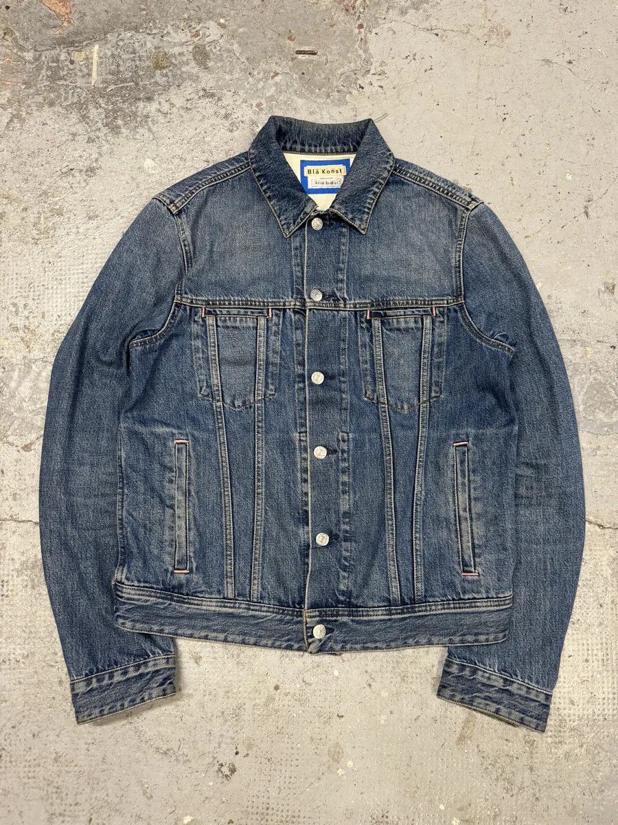 Acne Studios Bla Konst Blue Denim Jacket