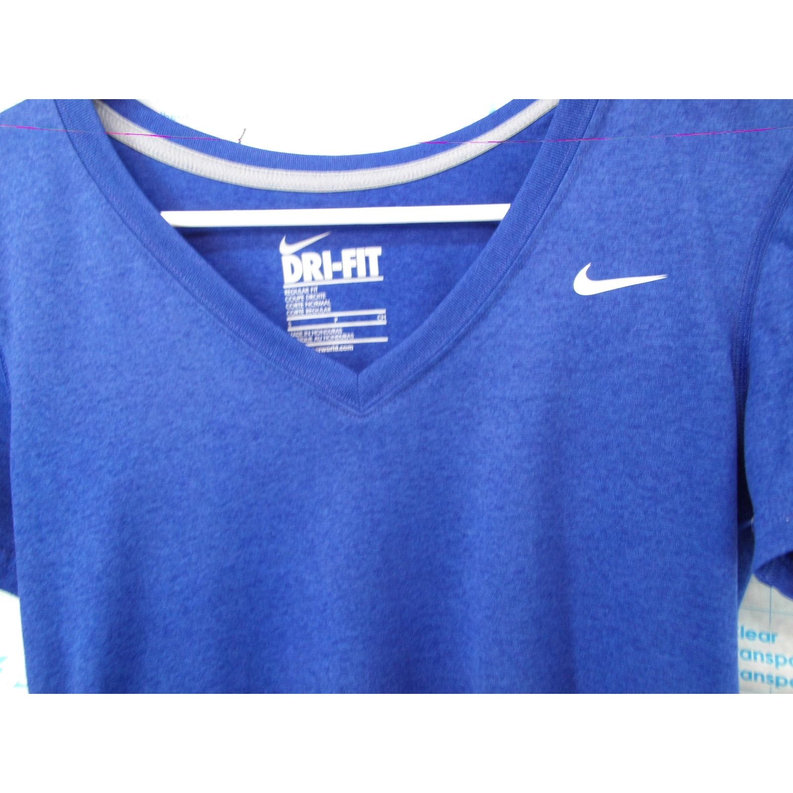 Nike Nike DriFit Small/Petite/Child Purple Athletic Wear Shirt Size S / US 4 / IT 40 - 4 Thumbnail