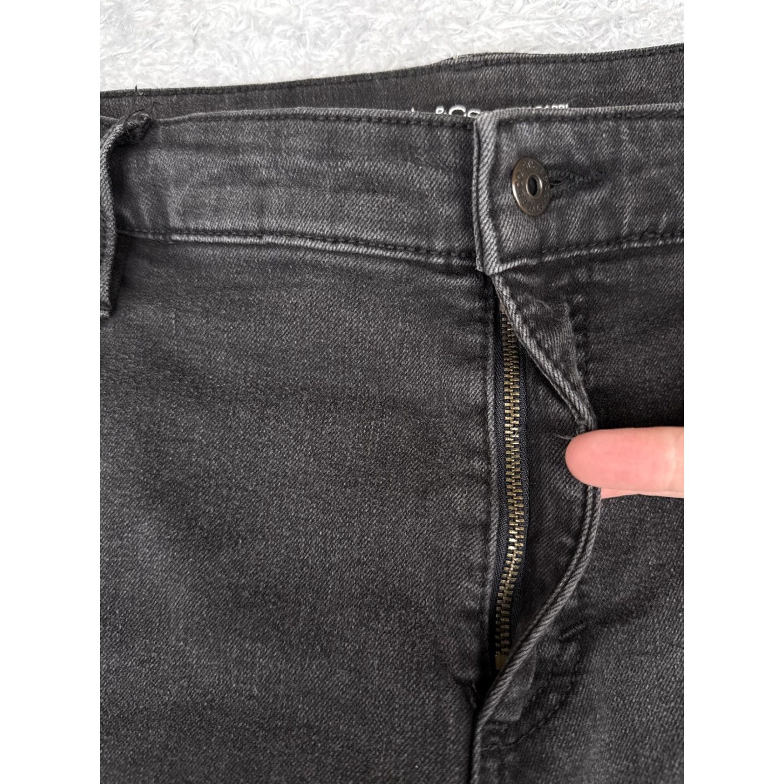 Style & Co Style & Co Jeans Womens 18W Black Capri Stretch Denim Plus Size Pants Size 40" / US 18 - 5 Thumbnail