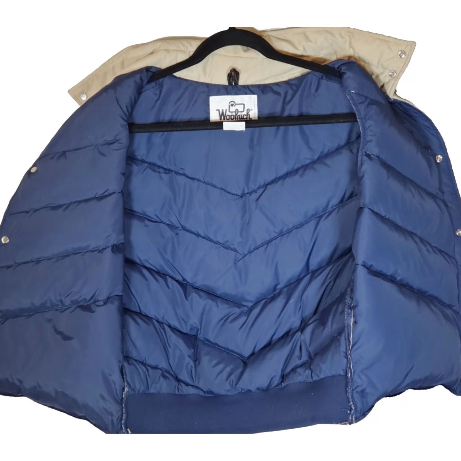 Vintage VINTAGE Woolrich Down Quilted Puffer Vest Tan Made in USA Men's Medium (M) Size US M / EU 48-50 / 2 - 3 Thumbnail