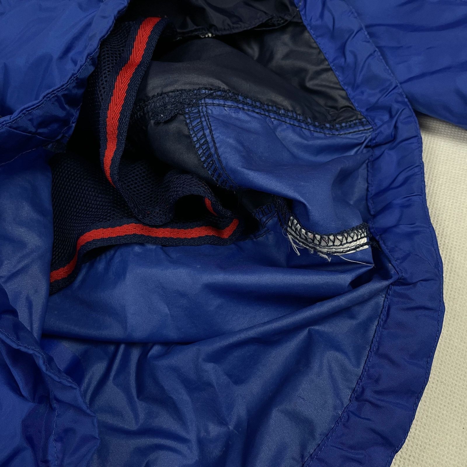 Nike × Vintage Vintage Nike Men's Navy Blue Rangers F.C. Training Jacket Size US S / EU 44-46 / 1 - 9 Thumbnail
