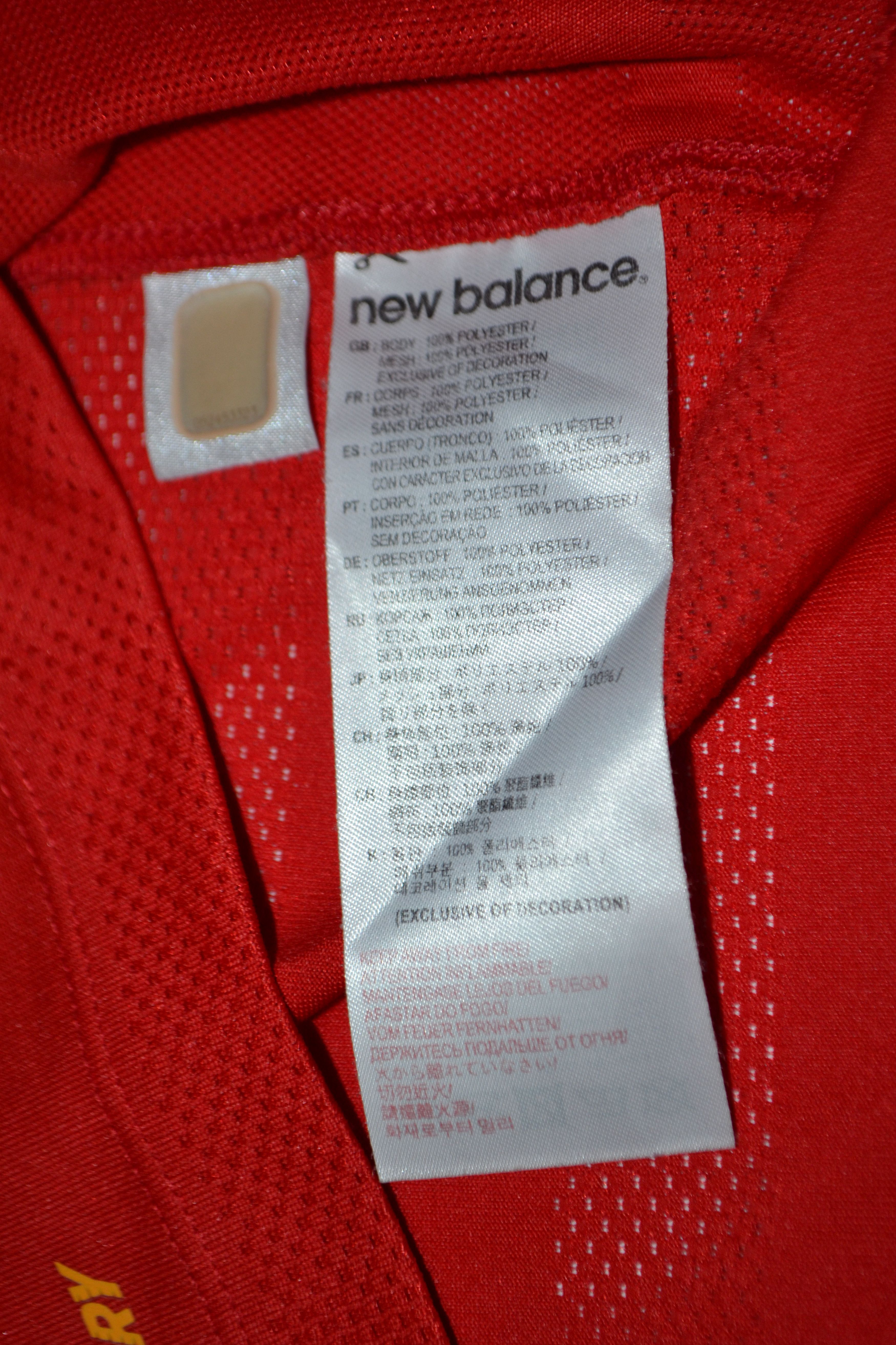New Balance Liverpool Home Football Shirt 2016 2017 Soccer Jersey Size US S / EU 44-46 / 1 - 8 Thumbnail