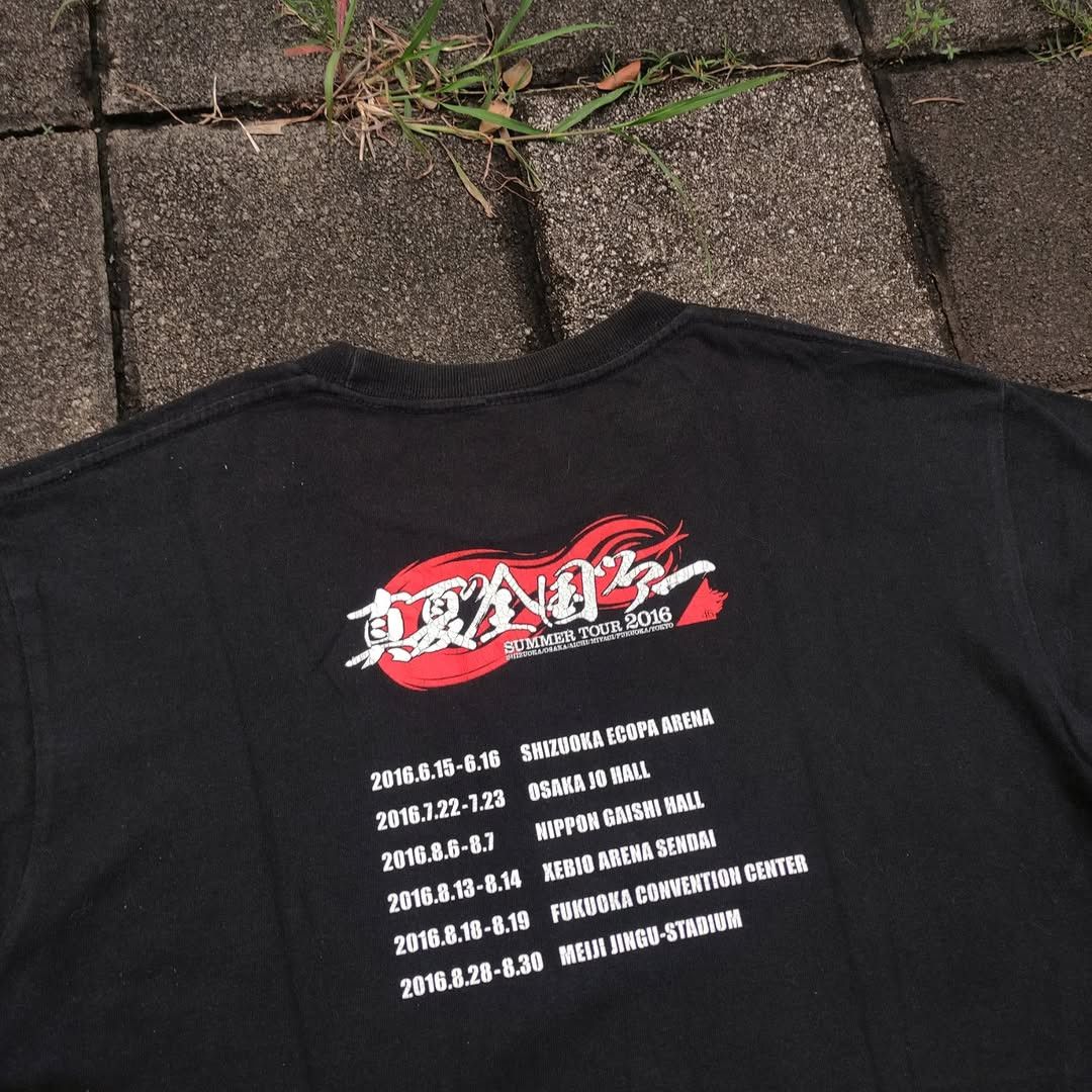 Band Tees Nogizaka46 Summer Tour 2016 Tee Size US M / EU 48-50 / 2 - 3 Thumbnail