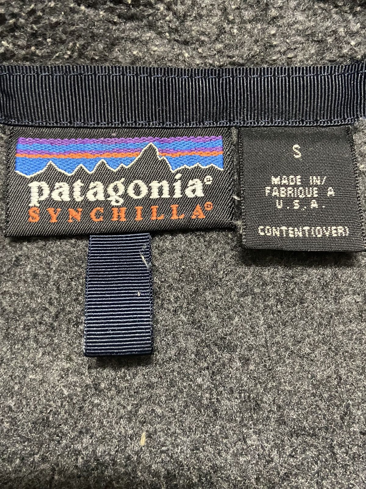 Patagonia × Vintage Vintage 90s Patagonia Synchilla Oversized Fleece Size US S / EU 44-46 / 1 - 4 Thumbnail