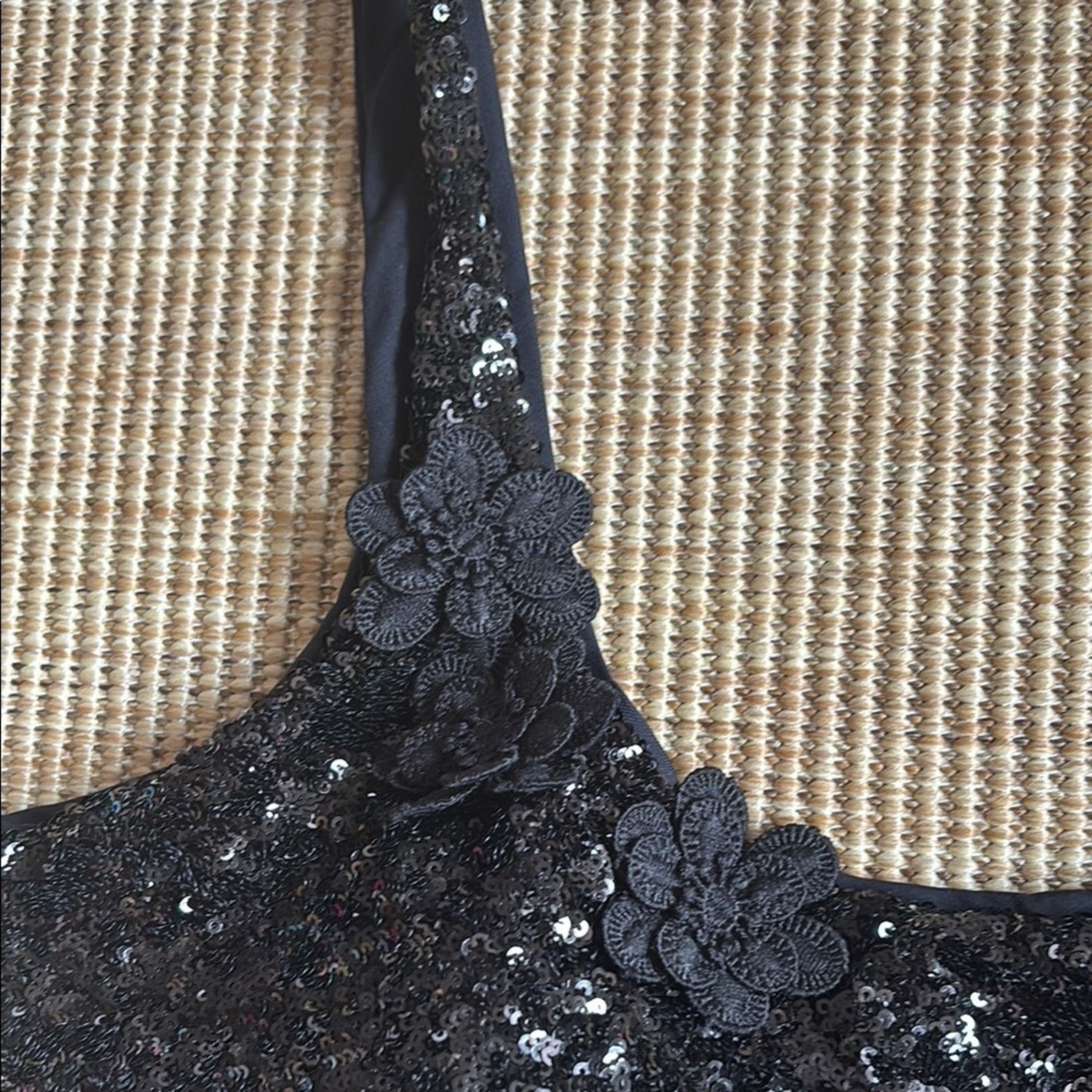 Blumarine NWT Blumarine Black Sequin One Piece Swimsuit Size 18 Size ONE SIZE - 3 Thumbnail
