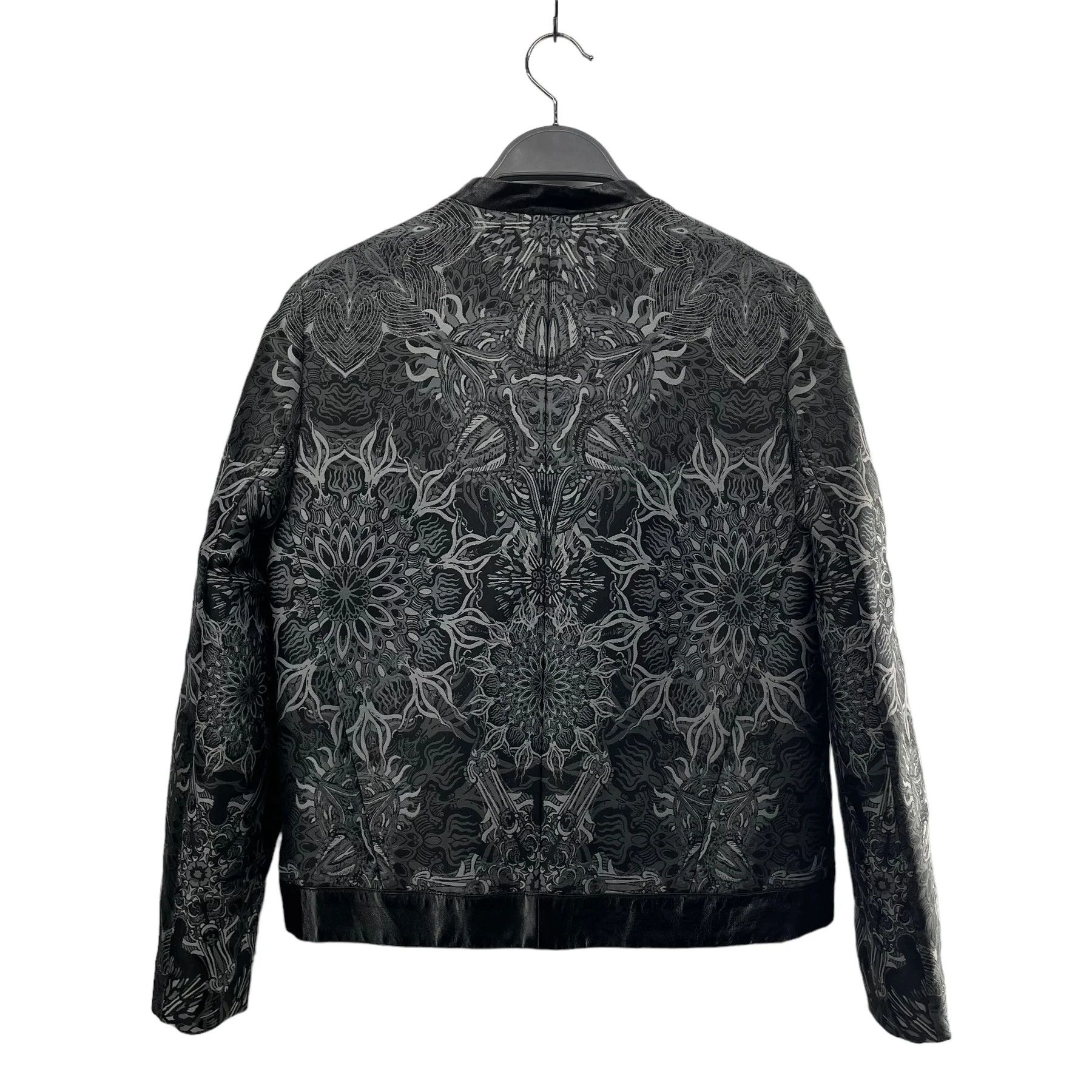 Helmut Lang Archive Floral Paisley Riders Jacket Size S / US 4 / IT 40 - 2 Thumbnail