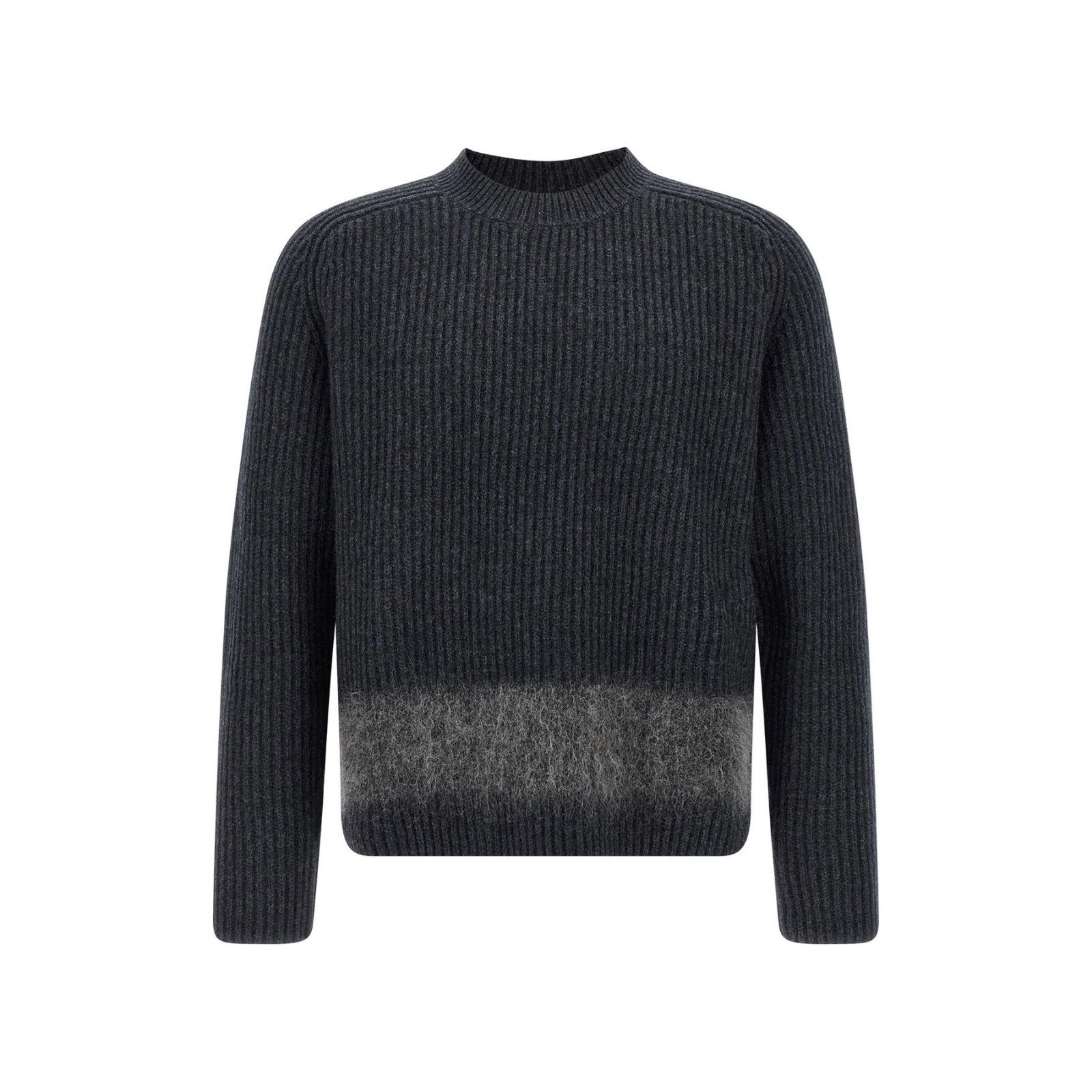 Dsquared2 DSQUARED2 Carded Wool Insert Gray Sweater New & Authentic (M Size US XL / EU 56 / 4 - 1 Thumbnail