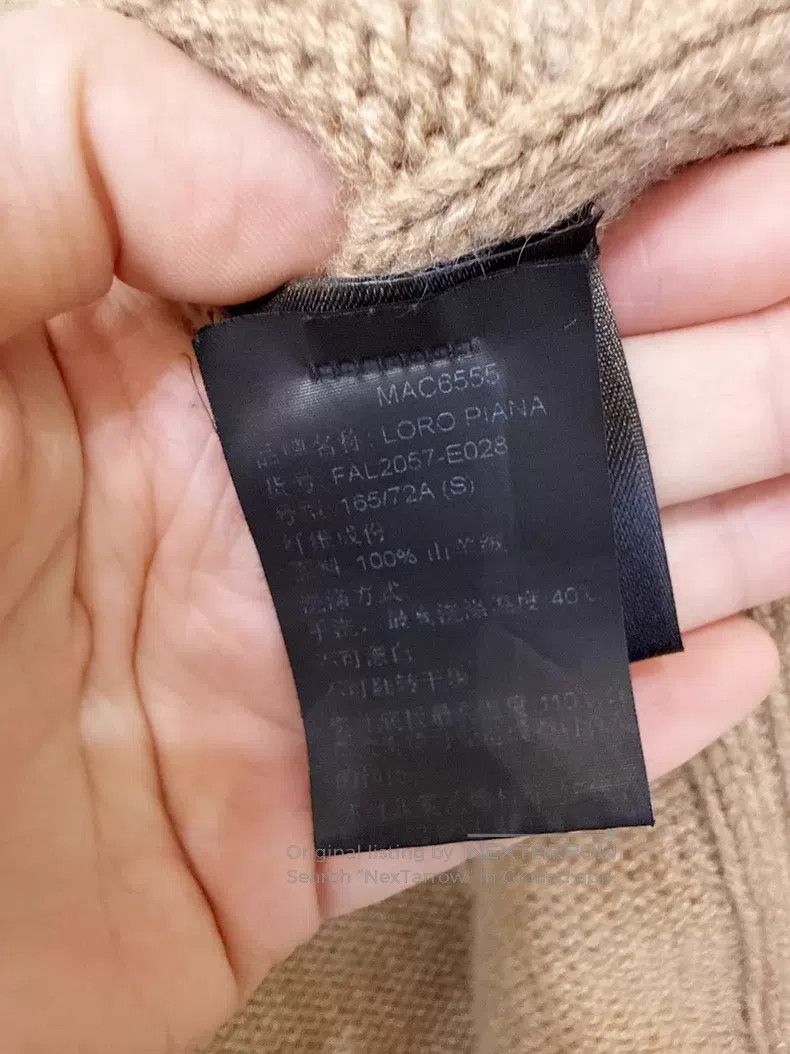 Loro Piana Loro Piana Baby cashmere camel turtleneck sweater Size S / US 4 / IT 40 - 6 Thumbnail