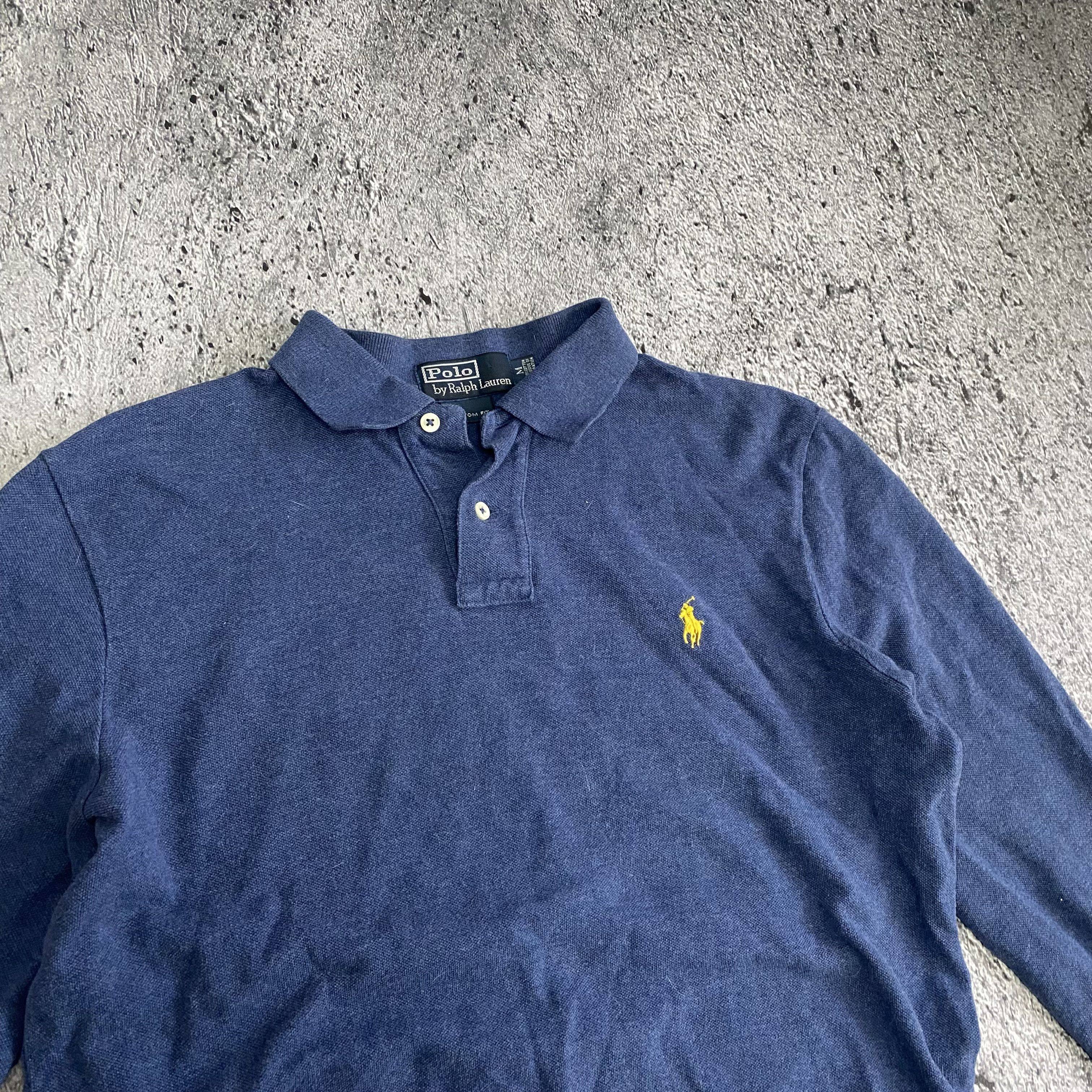 Polo Ralph Lauren Vintage Polo Ralph Lauren Rugby 90s Hype Streetwear Rare Size US M / EU 48-50 / 2 - 2 Thumbnail