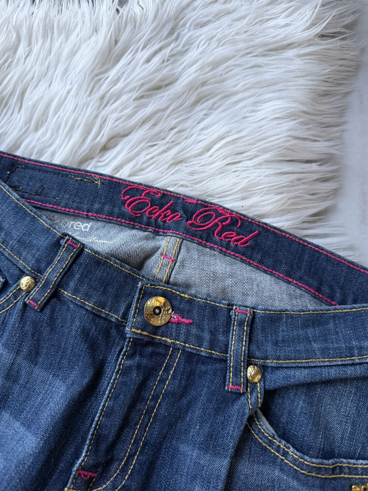 Ecko Unltd. Vintage Ecko Untld Y2K Flared Bootcut Jeans Japanesse Size 30" / US 8 / IT 44 - 5 Thumbnail