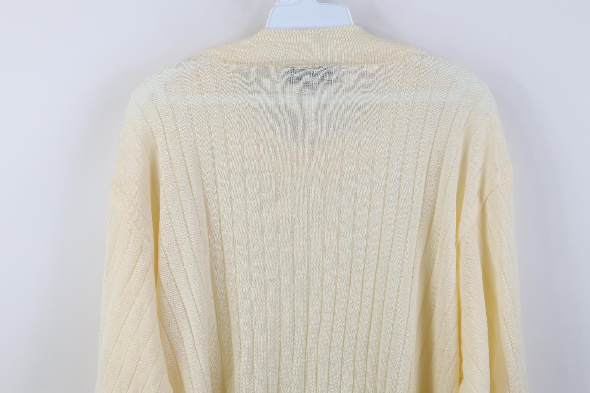 Vintage Deadstock Vintage 90s Streetwear Knit Mock Neck Sweater Size US XXL / EU 58 / 5 - 11 Thumbnail