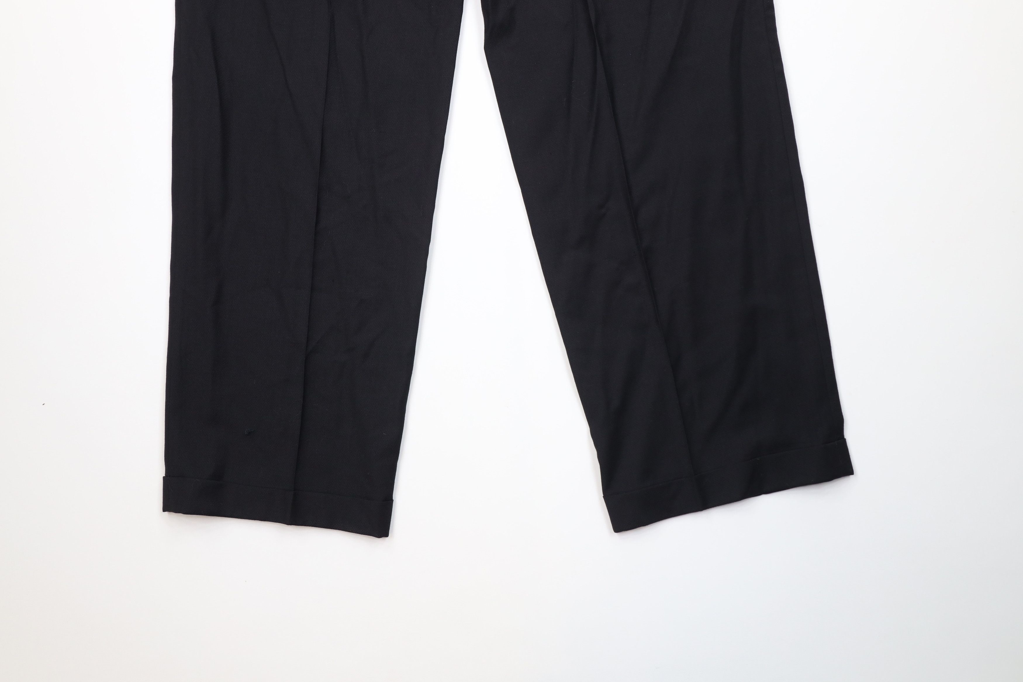 Vintage Vintage 70s Streetwear Cuffed Wide Leg Chino Pants USA Size US 36 / EU 52 - 12 Thumbnail