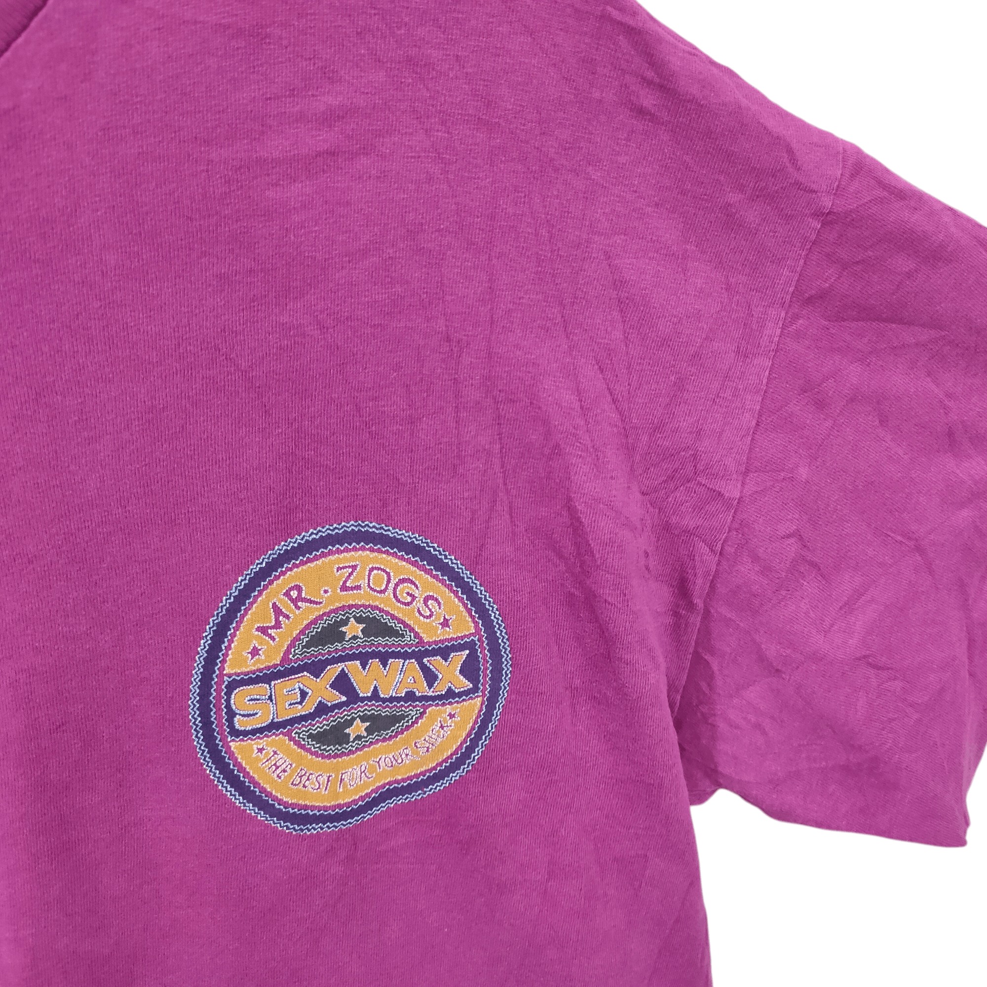 Sex Skateboards Distressed Mr. Zogs Sex Wax Single Stitch Purple Surf Skate Size US L / EU 52-54 / 3 - 4 Thumbnail