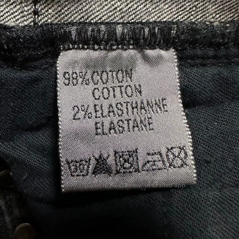 Dior Dior Smoke Gray Washed Cat Scratch Jeans Size US 30 / EU 46 - 9 Thumbnail