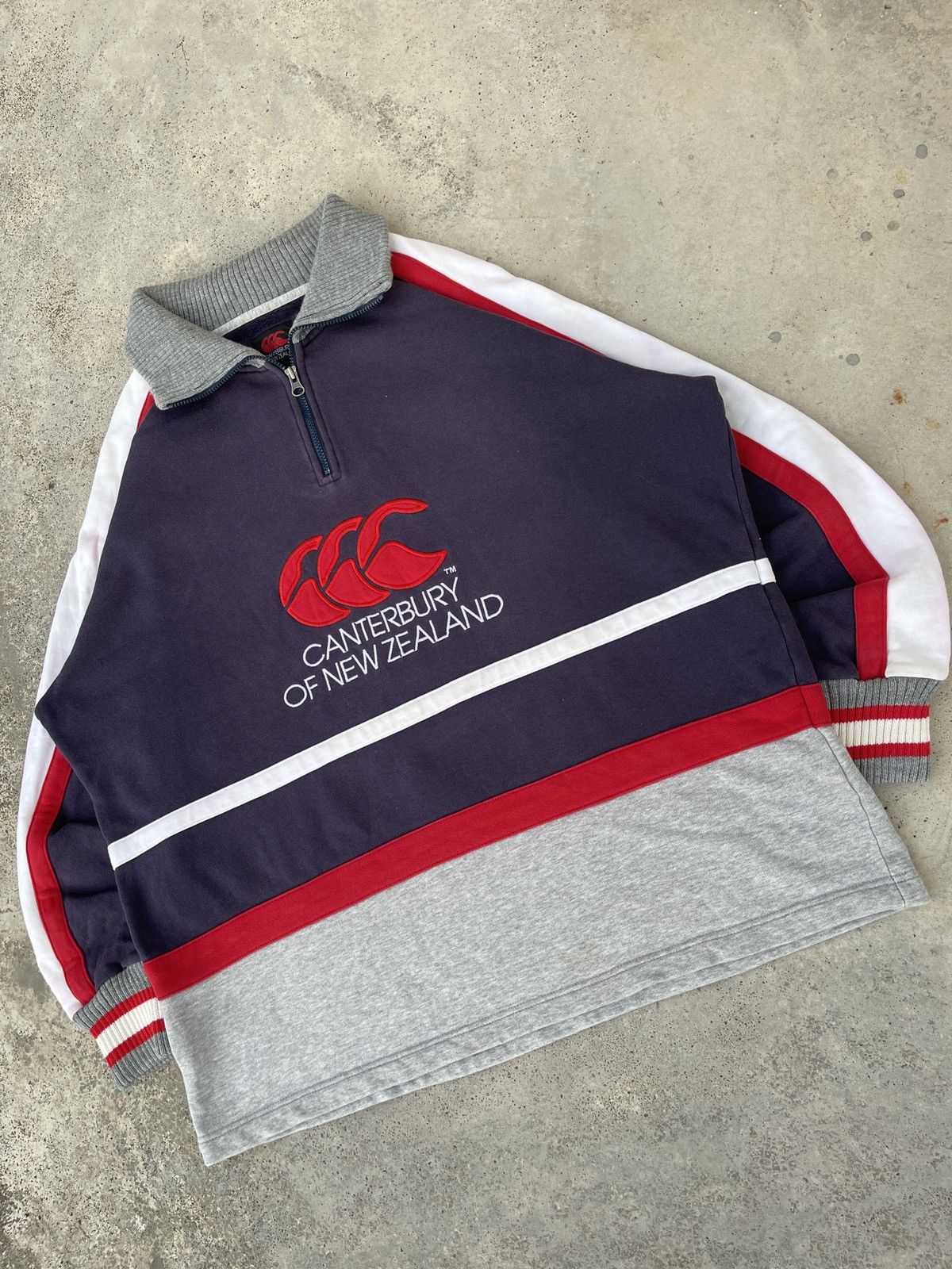 Canterbury of New Zealand × Vintage Vintage Canterbury Of New Zealand Half Zipper Size US XXL / EU 58 / 5 - 2 Thumbnail