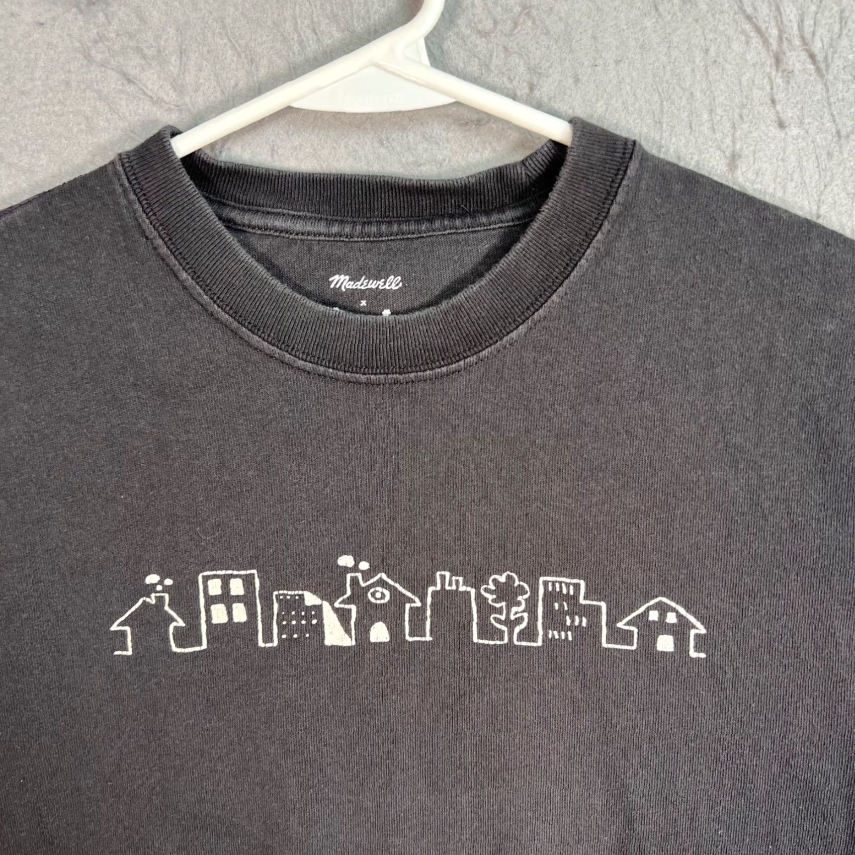 Madewell Madewell x Mark Neeley Black Graphic T Shirt Mens Size S 100% Cotton Size US S / EU 44-46 / 1 - 5 Thumbnail