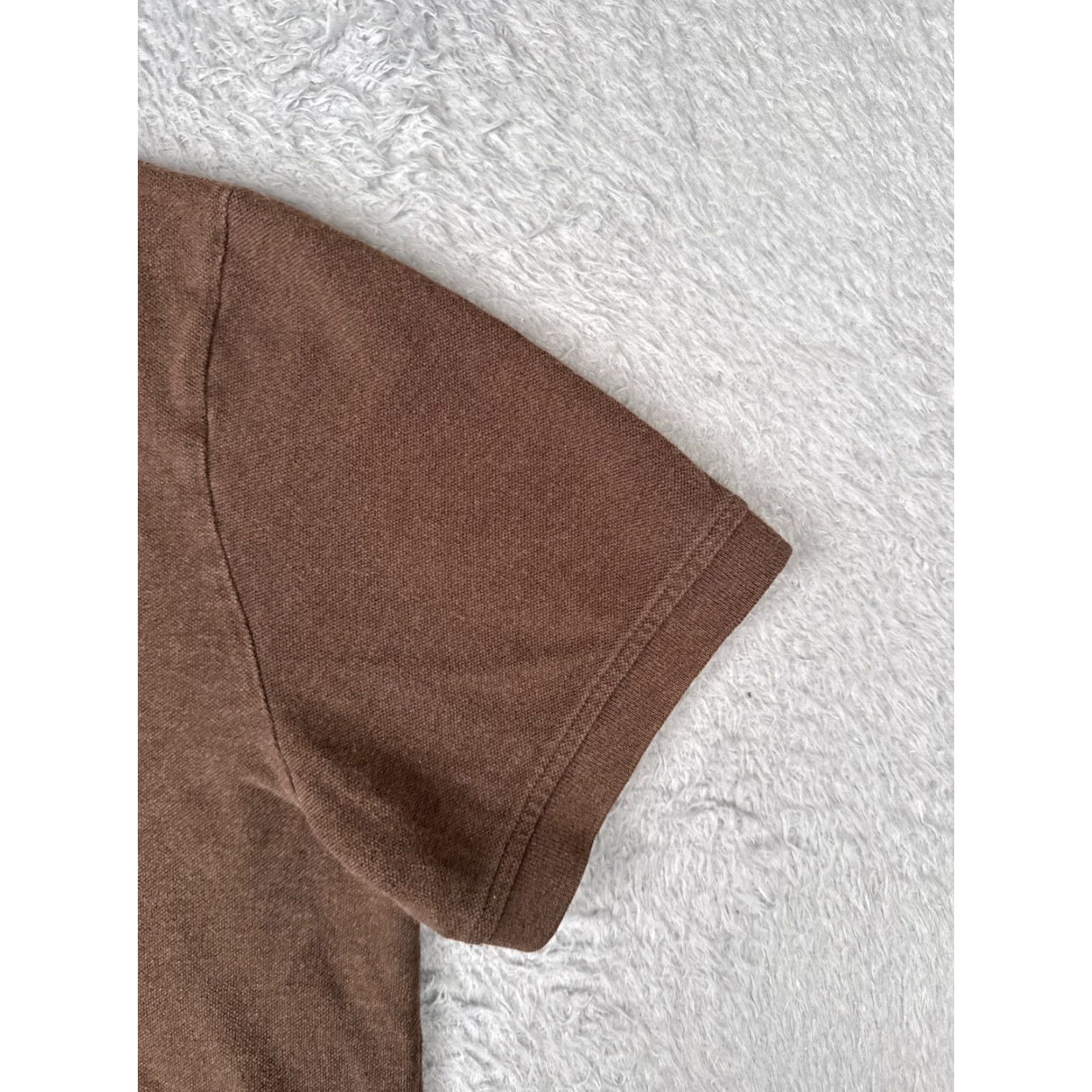 Tommy Hilfiger Tommy Hilfiger Shirt Men Extra Large Brown 100% Cotton Custom Fit Golf READ Size US XL / EU 56 / 4 - 2 Thumbnail