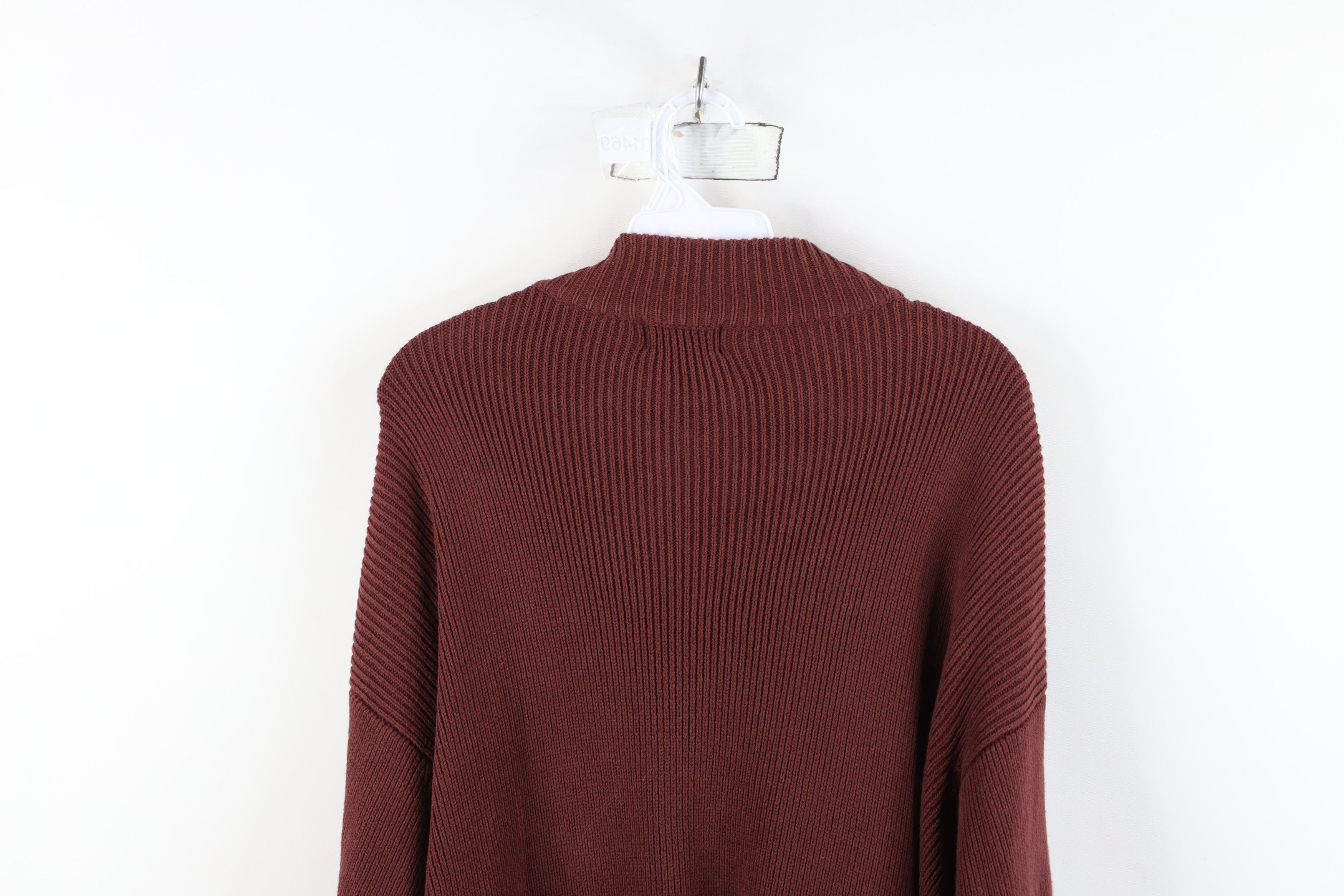 L.L. Bean Vintage LL Bean Chunky Ribbed Knit Zip Cardigan Sweater Size US XL / EU 56 / 4 - 12 Thumbnail