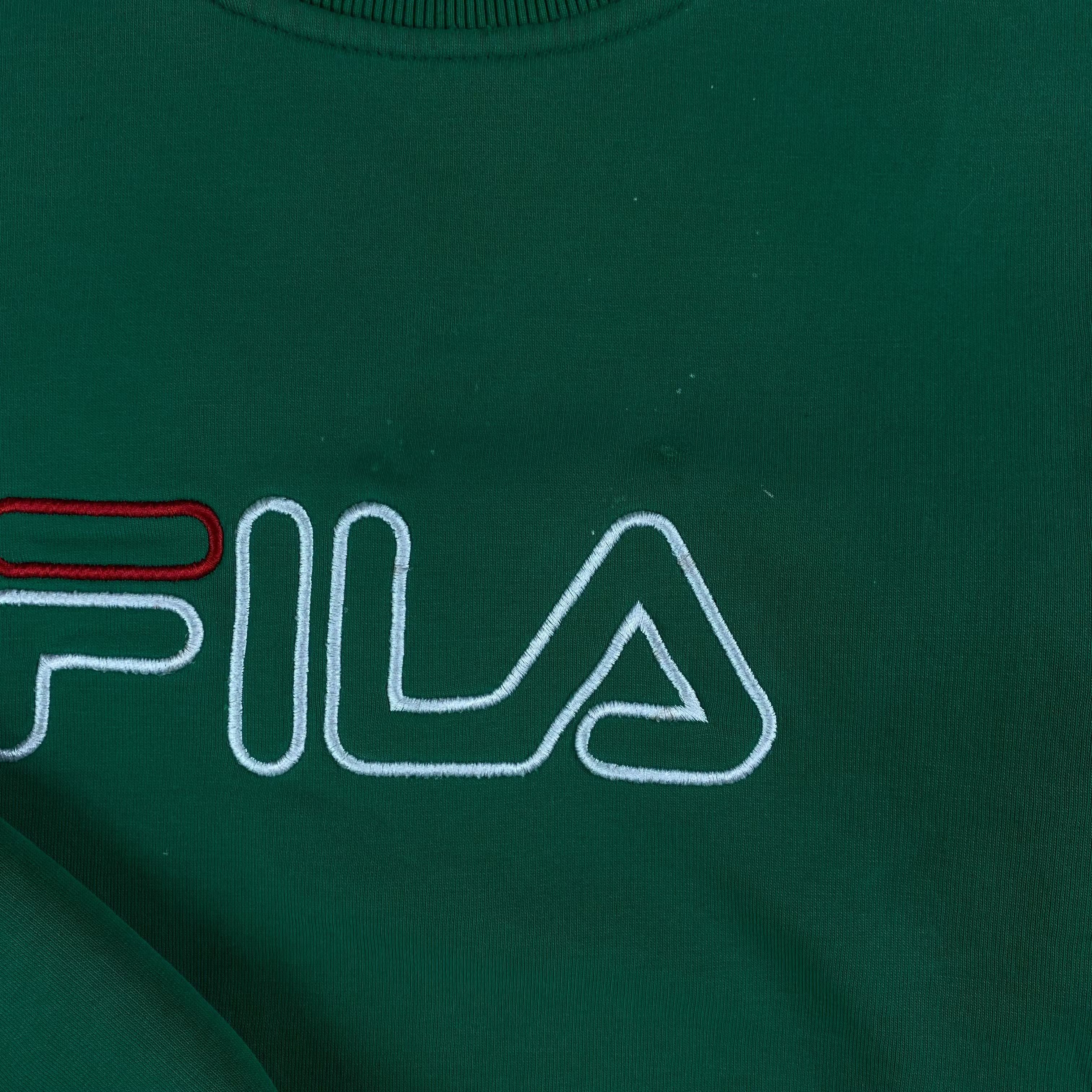 Fila × Vintage Mens Sweatshirt Long Sleeve Fila Vintage Size S Size US S / EU 44-46 / 1 - 4 Thumbnail