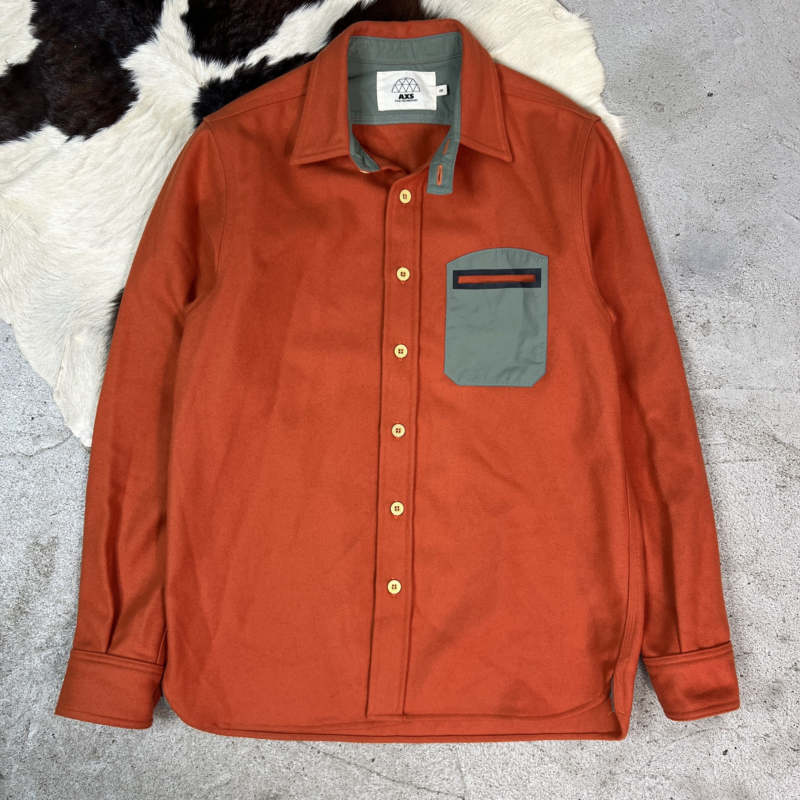 AXS Folk Technology AXS Wool Shirt Size US M / EU 48-50 / 2 - 2 Thumbnail