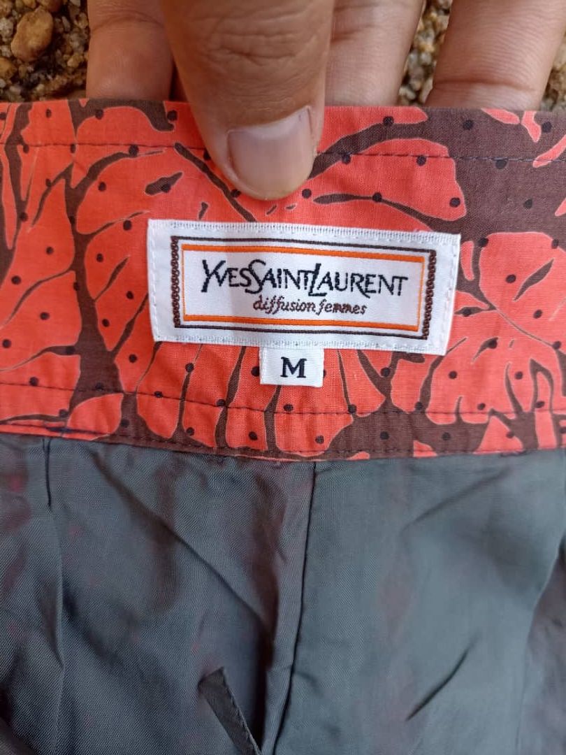 Yves Saint Laurent Yves Saint Lauren full Print flower Skrit Size 25" / US 0 / IT 36 - 3 Thumbnail