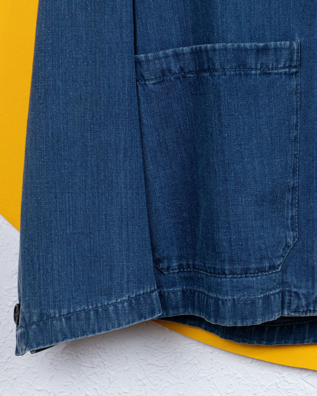 Prada Prada Denim Blazer Jacket Size 48R - 5 Thumbnail