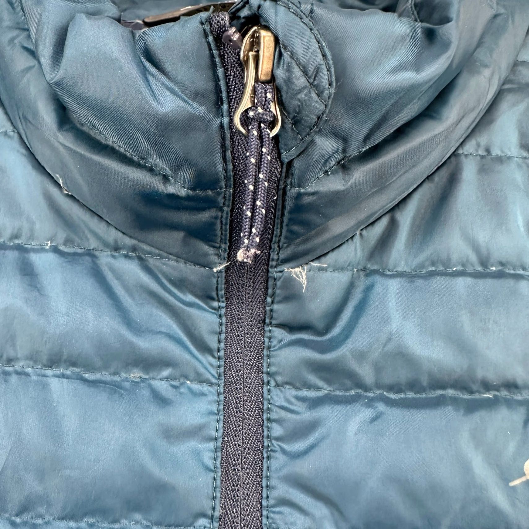 Eddie Bauer Eddie Bauer Jacket Womens L Blue Puffer Down Insulated Zip Nylon Softshell Logo Coat Size L / US 10 / IT 46 - 4 Thumbnail