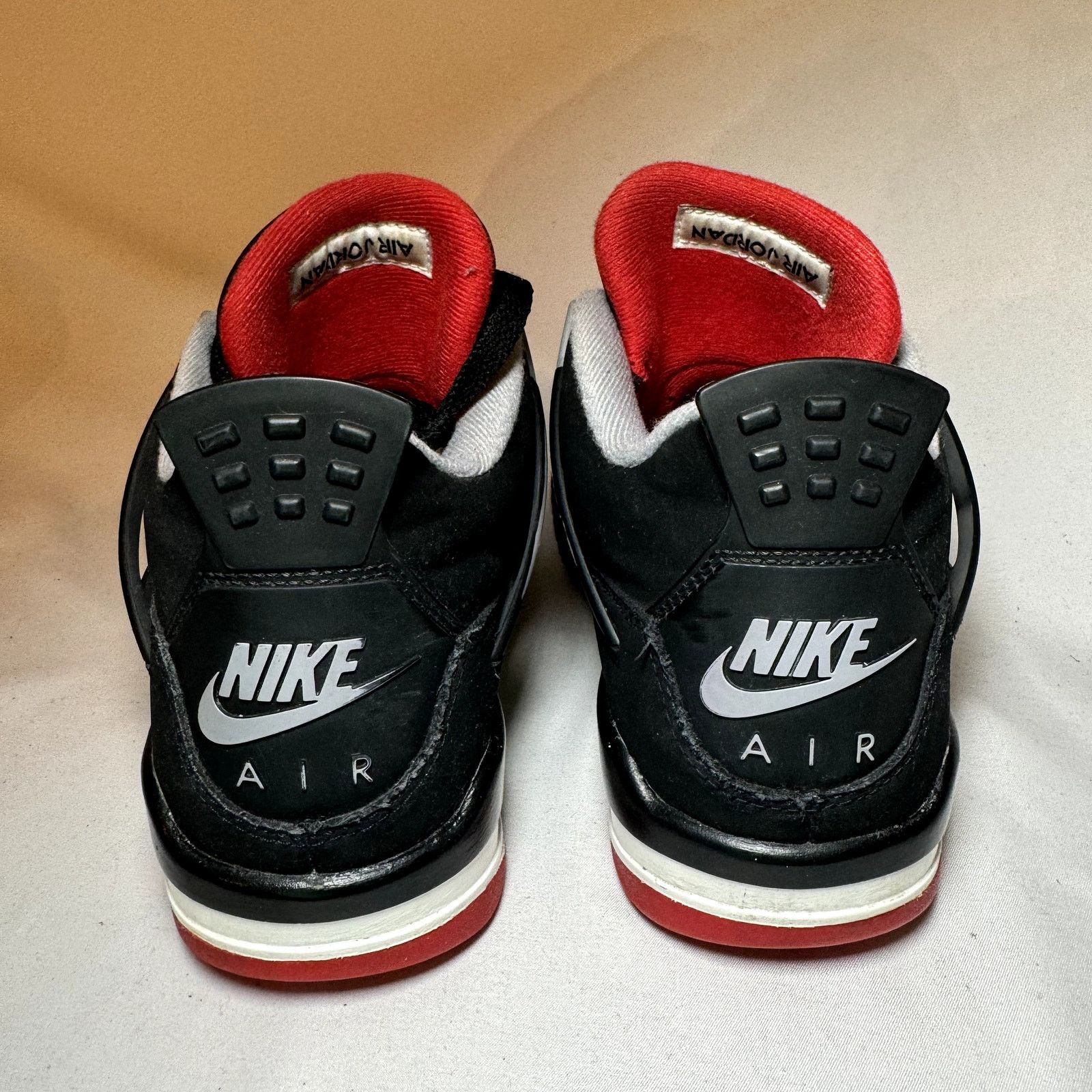 Jordan Brand × Nike Nike Air Jordan 4 Retro OG GS Bred 2019 Men's Shoes - Size 6 Size US 6 / EU 39 - 6 Thumbnail