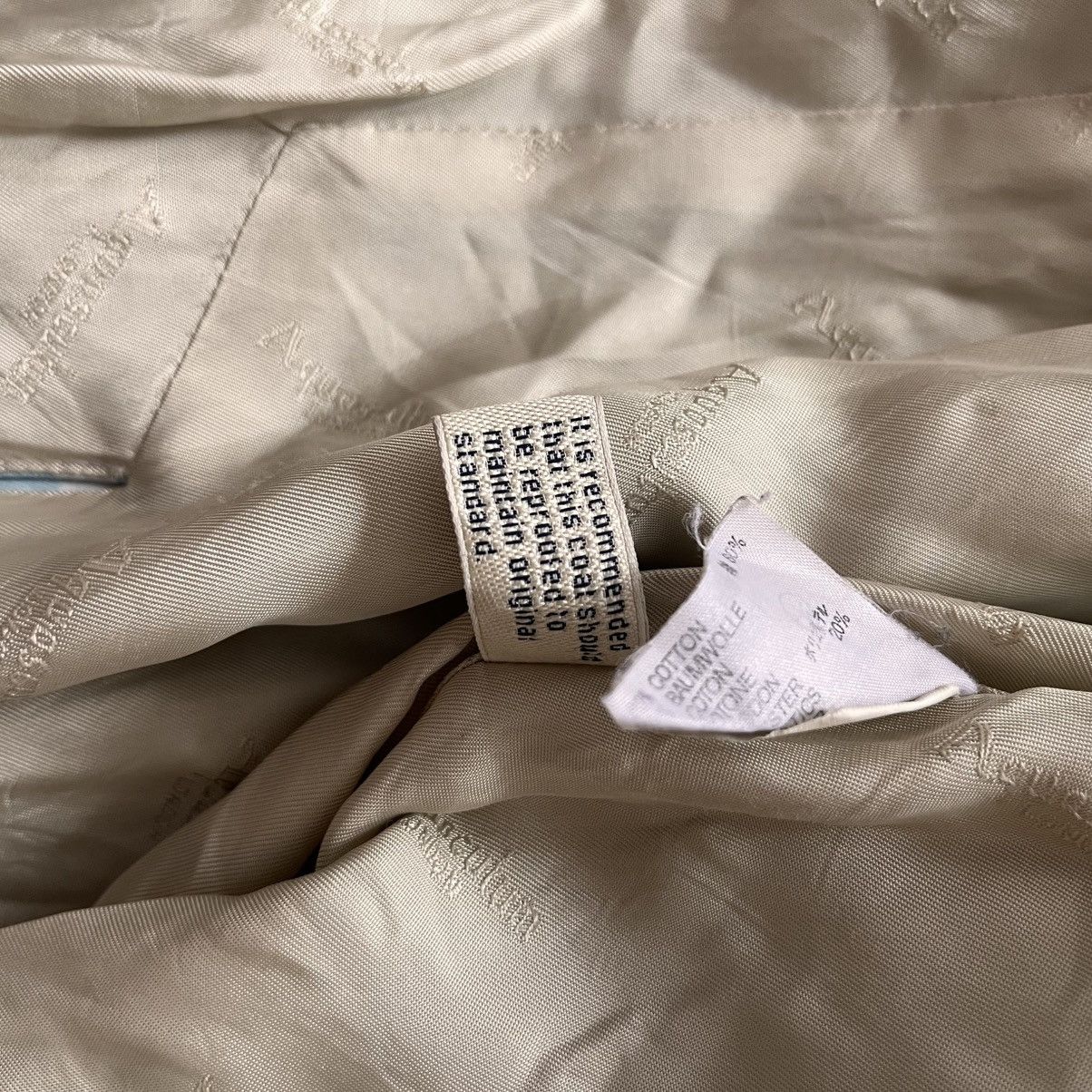 Aquascutum Aquascutum Baby Blue Club Check Vintage Trench Coat Size M / US 6-8 / IT 42-44 - 8 Thumbnail