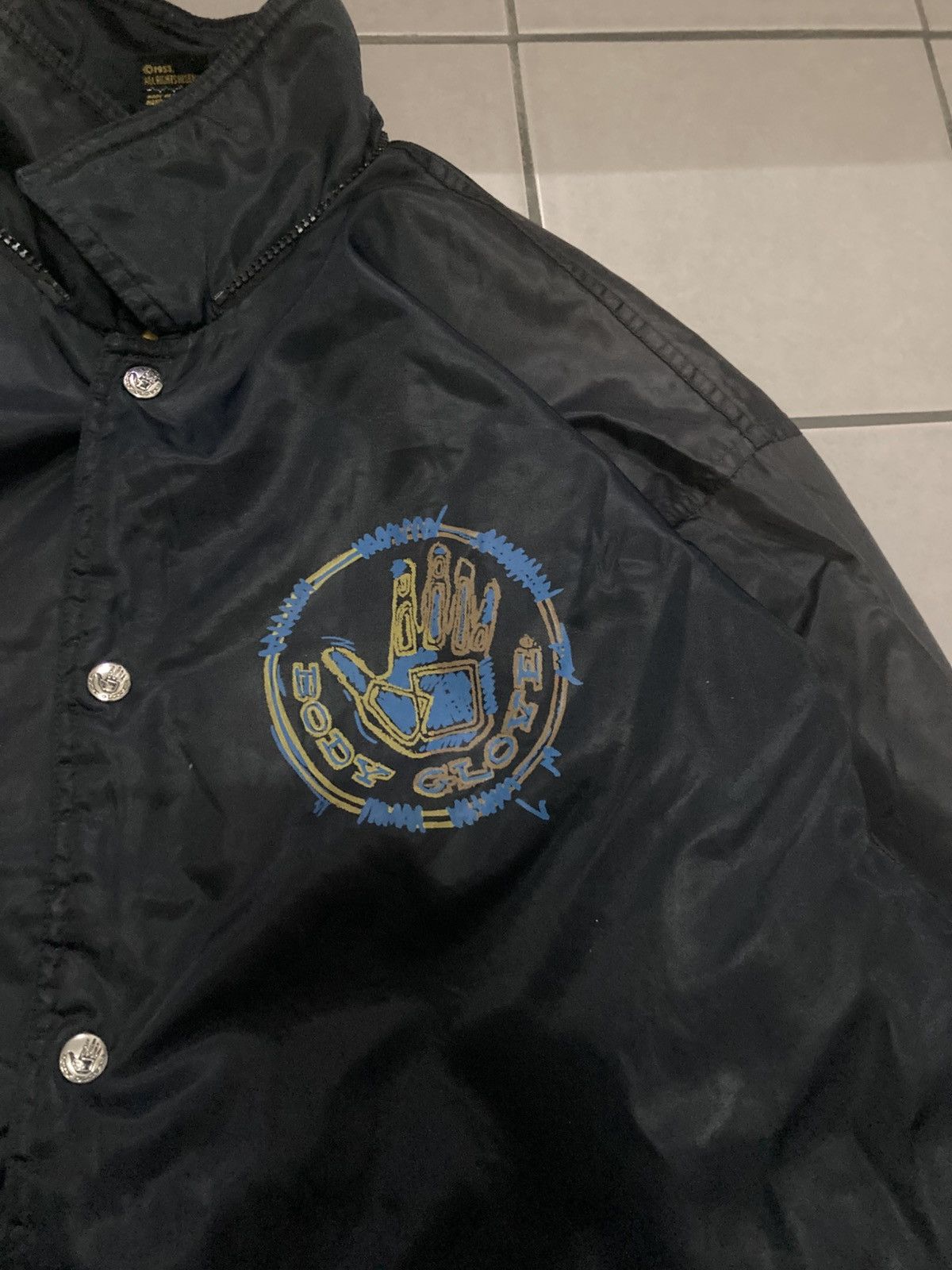 Body Glove × Vintage Vintage Body Glove Hermosa Beach Big Logo Lined Coach Jacket Size US L / EU 52-54 / 3 - 6 Thumbnail