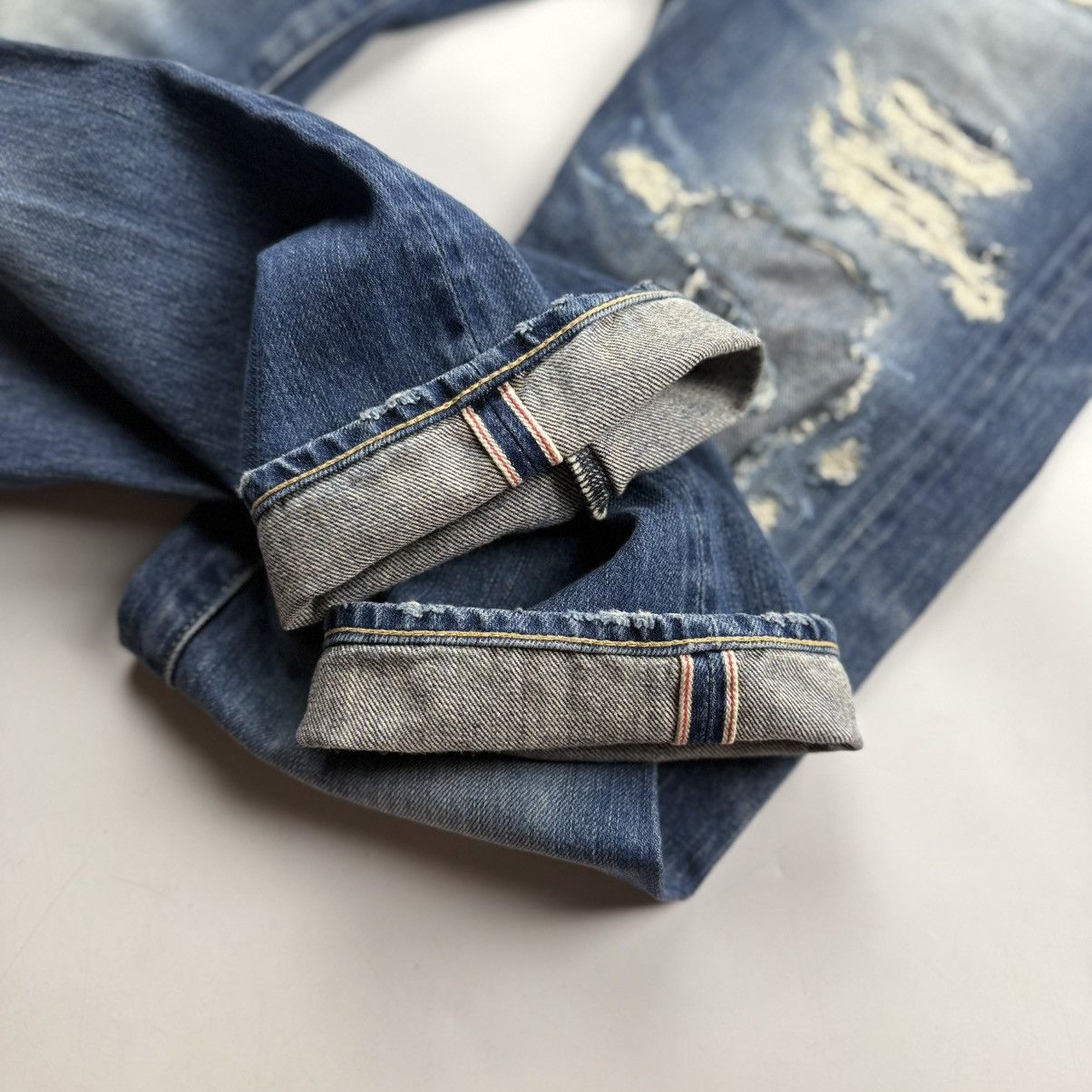 Hysteric Glamour Hysteric Glamour Studded Distressed Denim Jeans Size US 30 / EU 46 - 10 Thumbnail